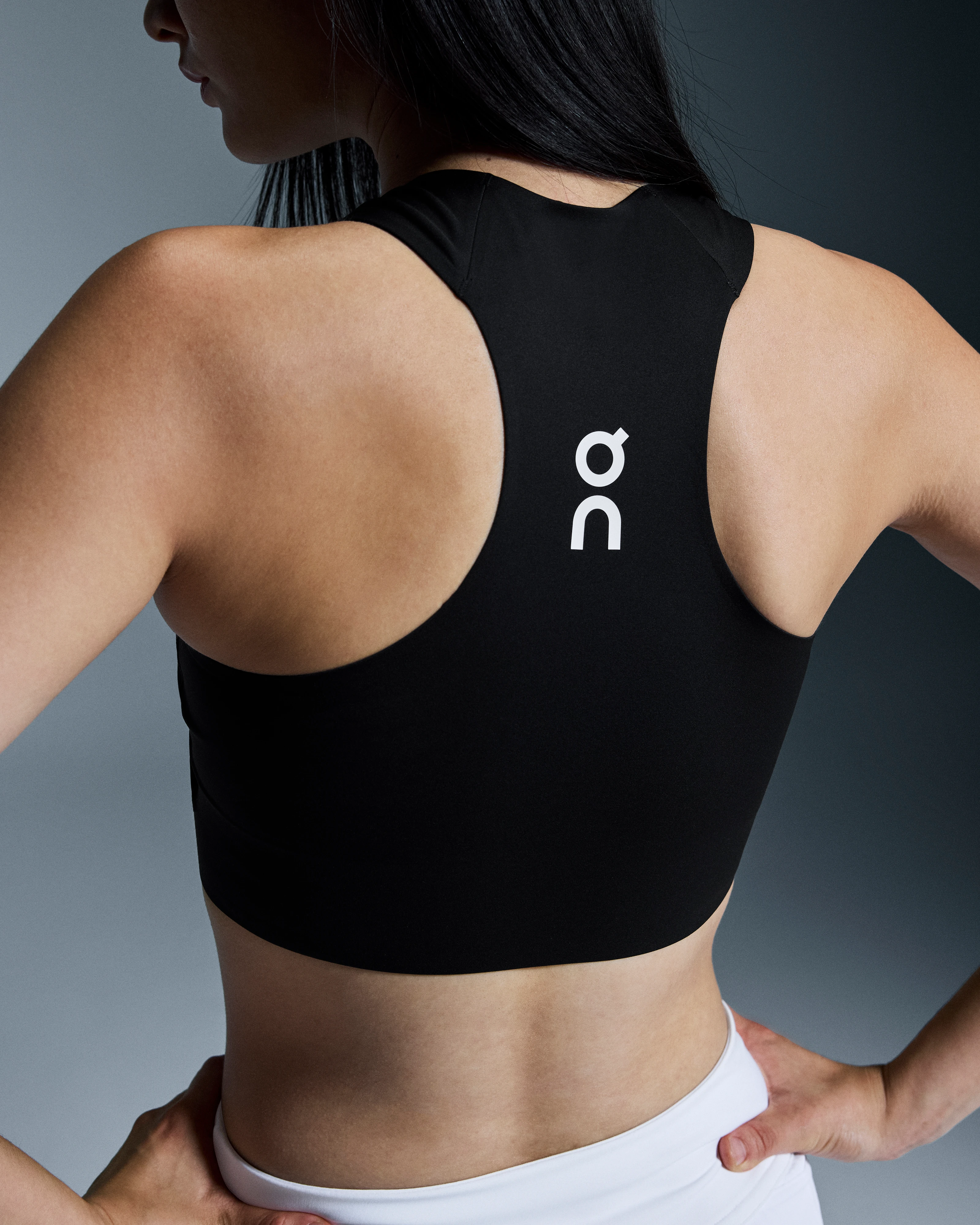 On Court Crop Top Black Femme Hauts et t-shirts