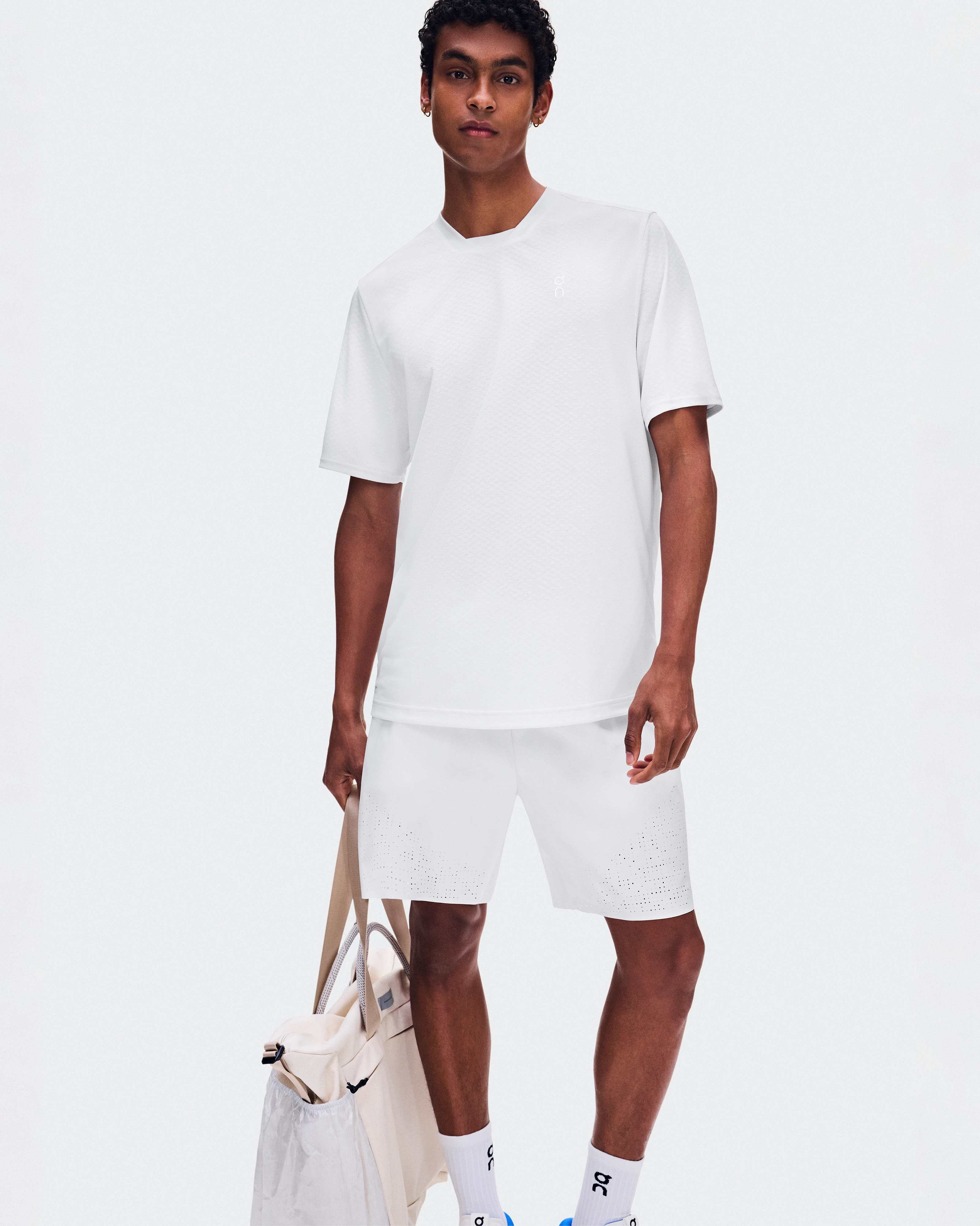 On 7" Court Shorts LDN White Homme
