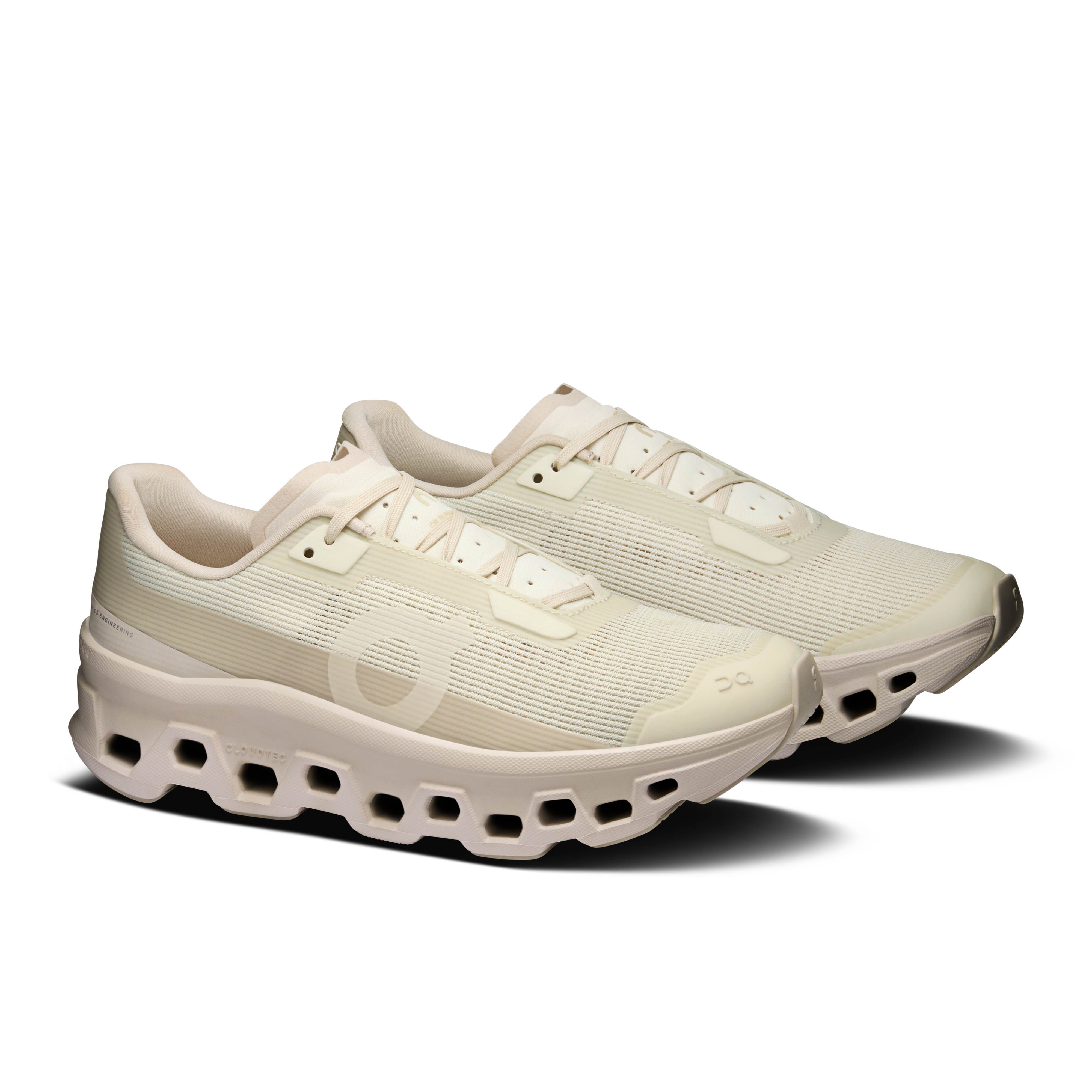 On Cloudmonster Void Ghost & Pearl Femme Active Life Chaussures