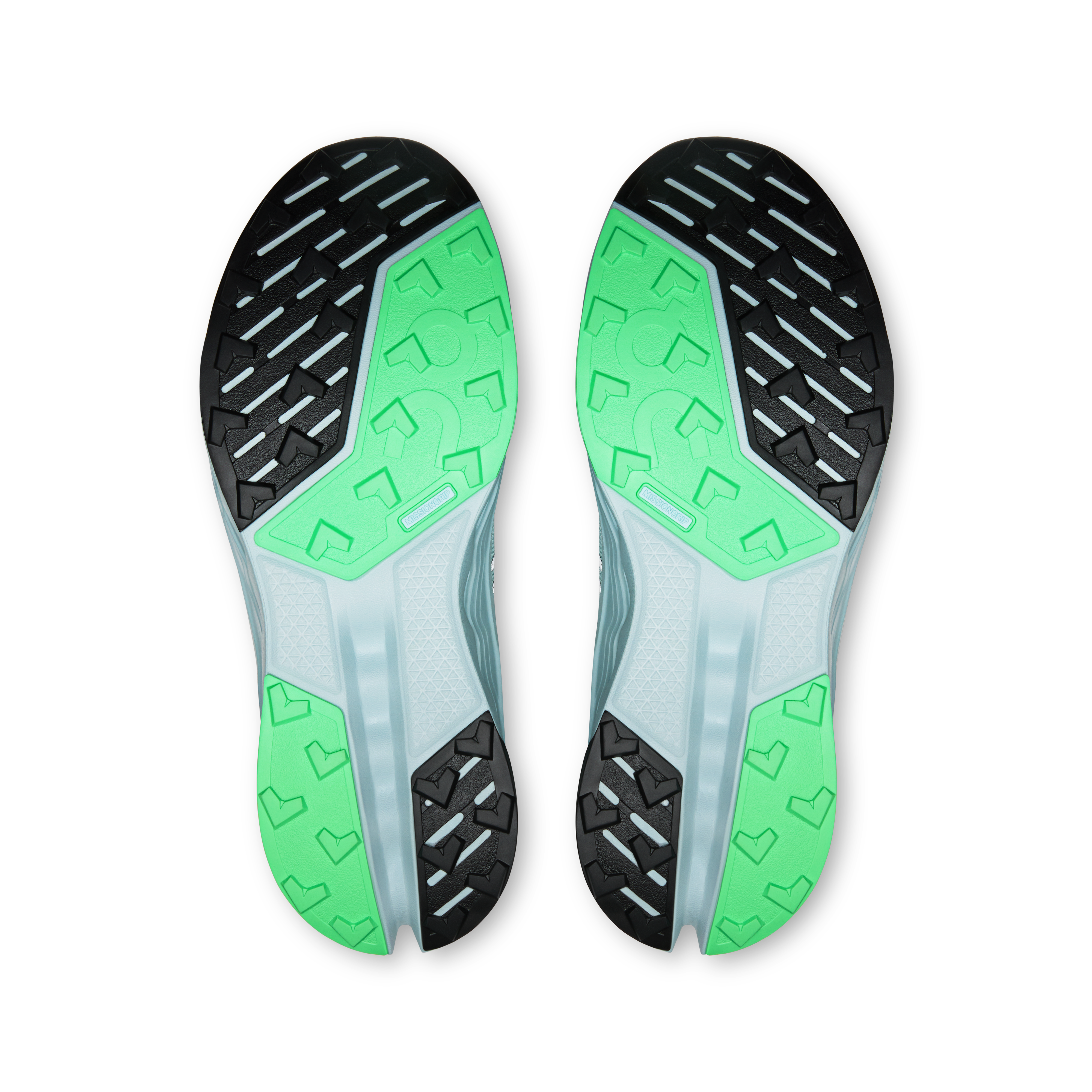 On Cloudsurfer Trail 2 Chalk & Gardenia Femme Running de trail Chaussures