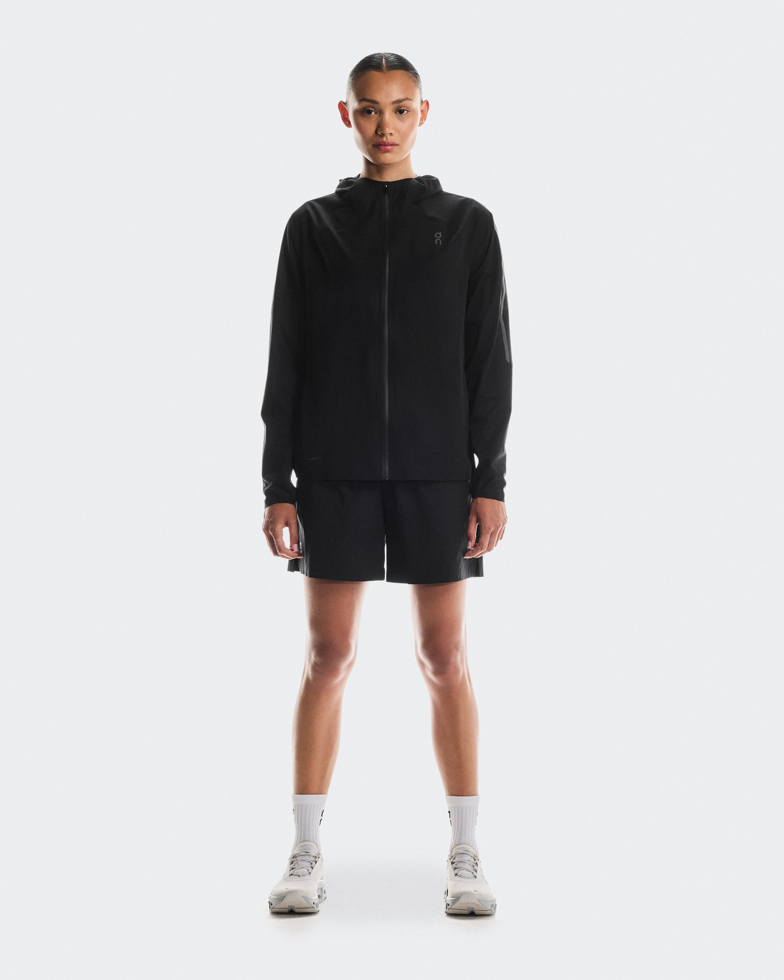 On Performance Jacket Waterproof Black Femme Vestes