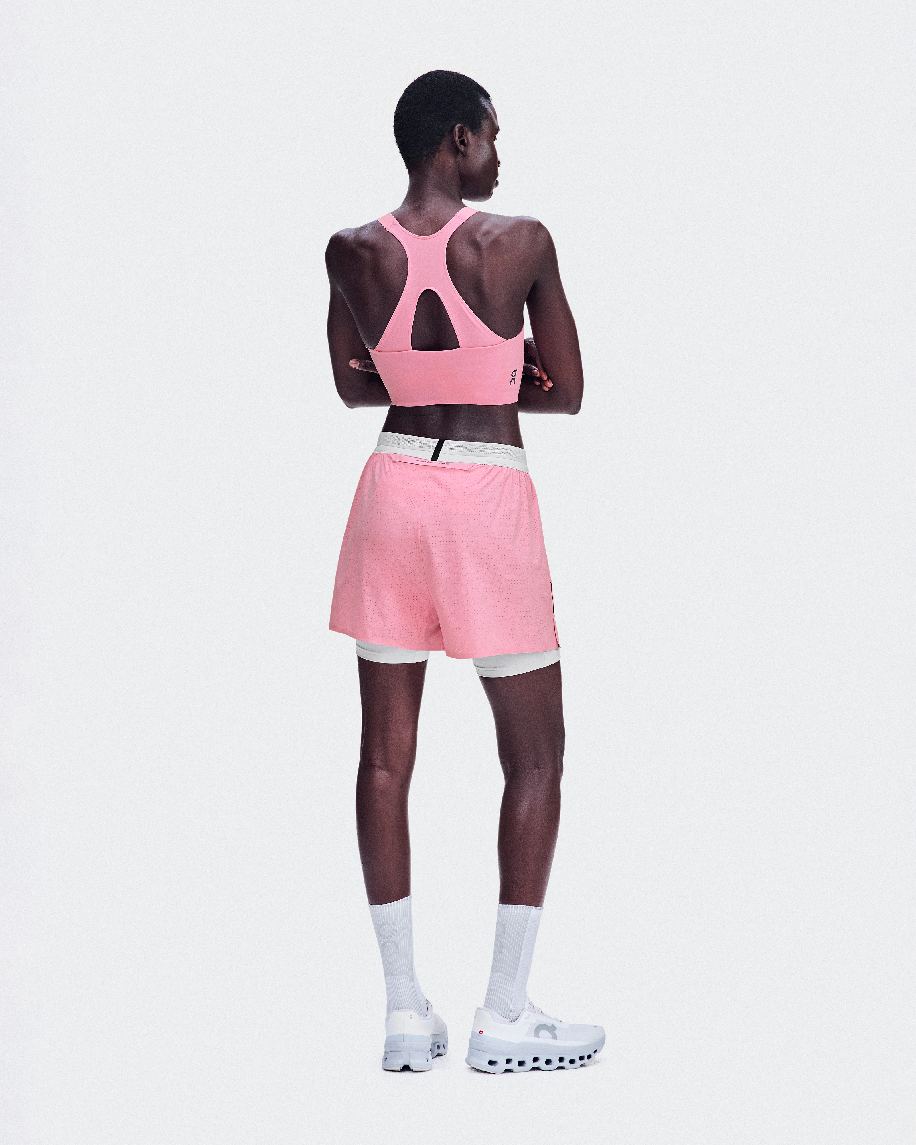 On Performance Crop Magnolia Femme Hauts et t-shirts