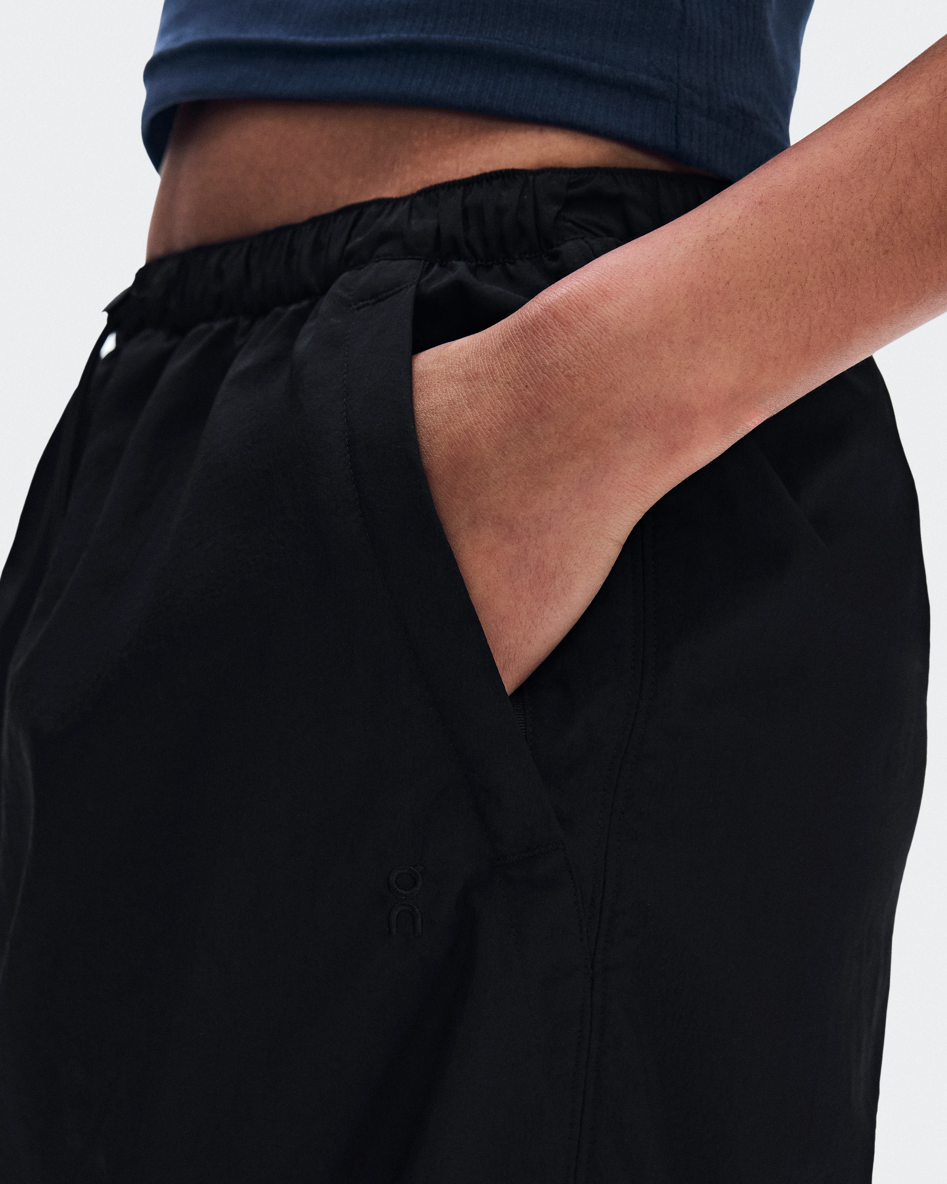 On Drawstring Midi Skirt Black Femme Jupes