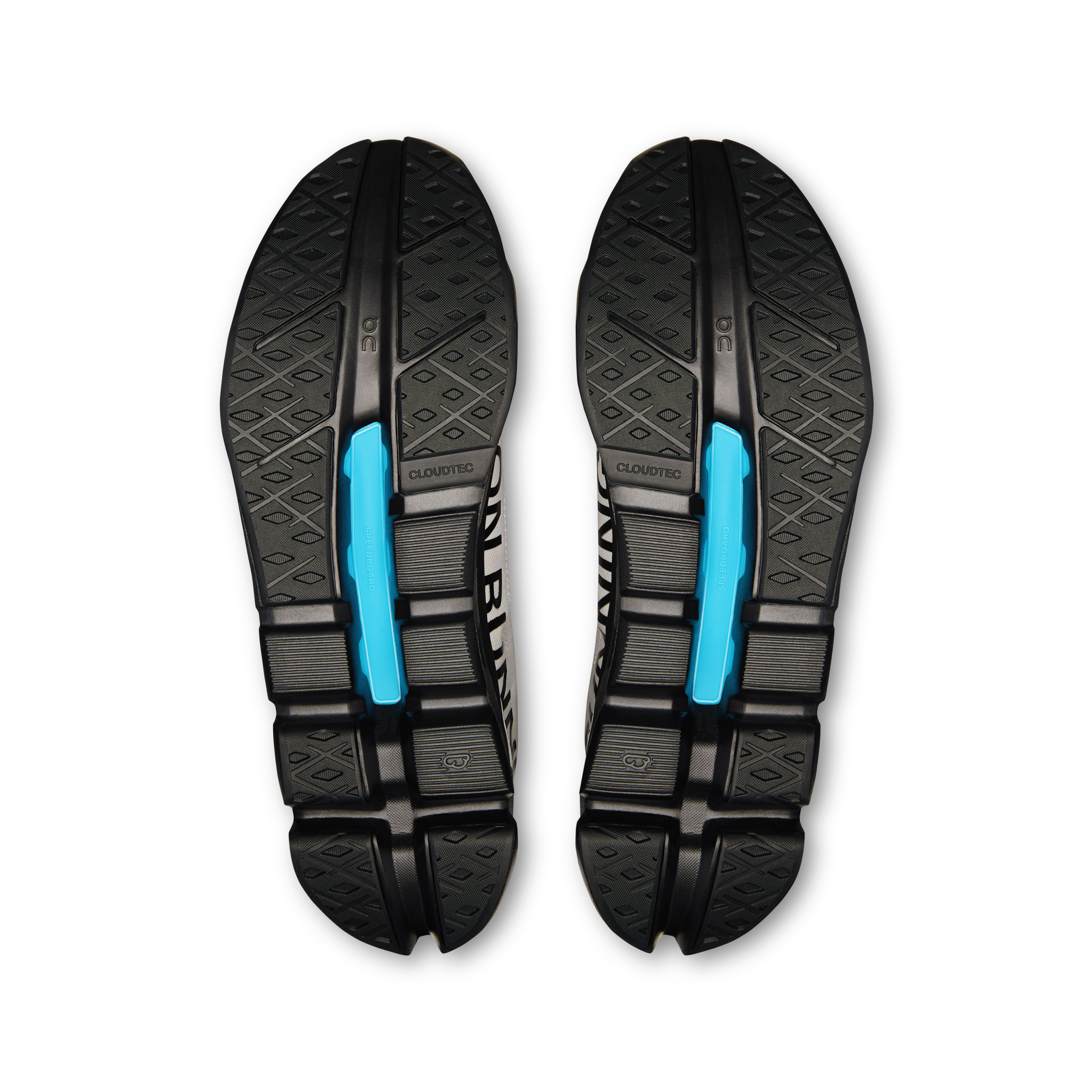 On Cloudflow 5 Lumos Glacier & Black Homme Running sur route Chaussures