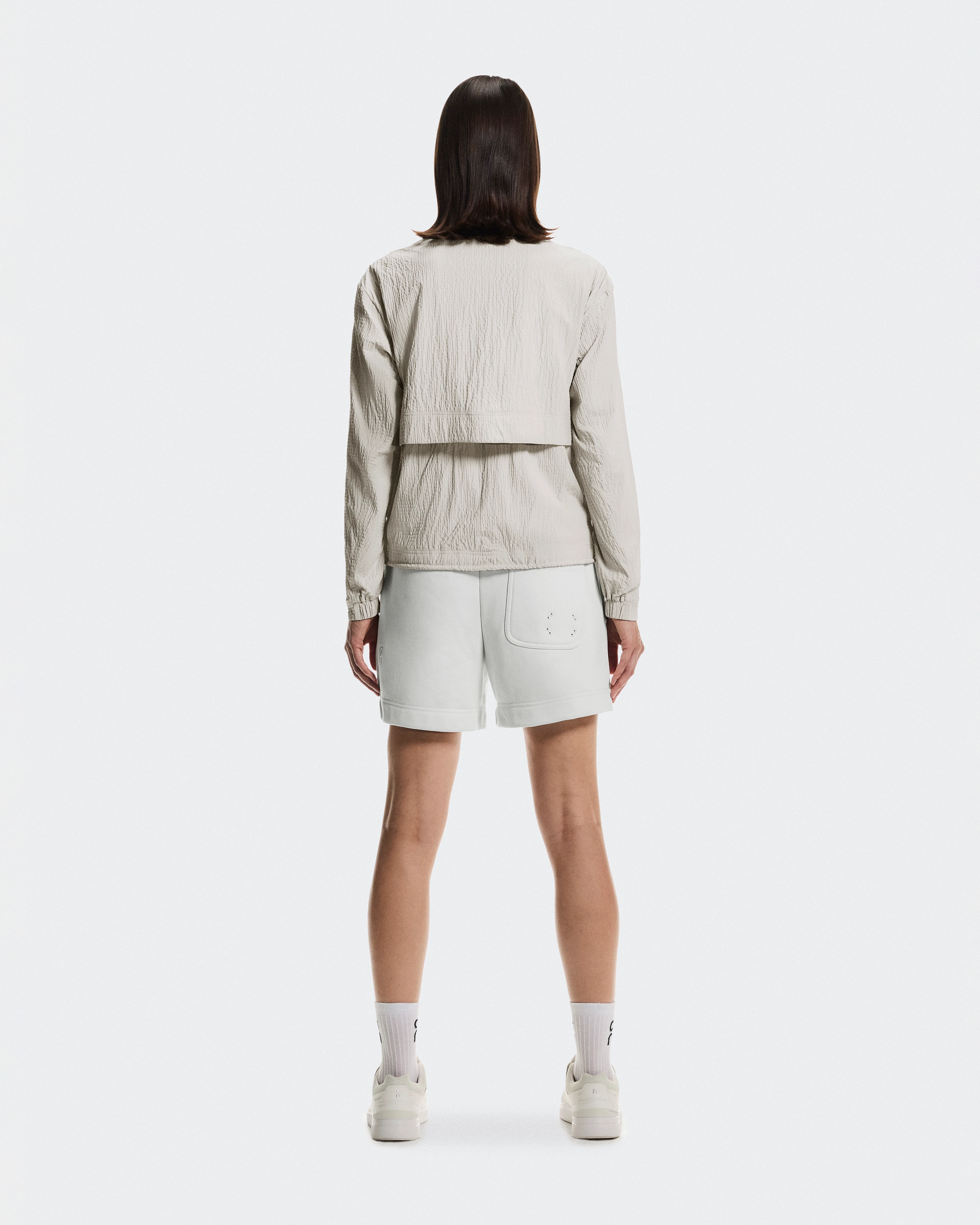 On Courtside 1/2 Zip Eaze Sand Femme Sweats à capuche et sweats