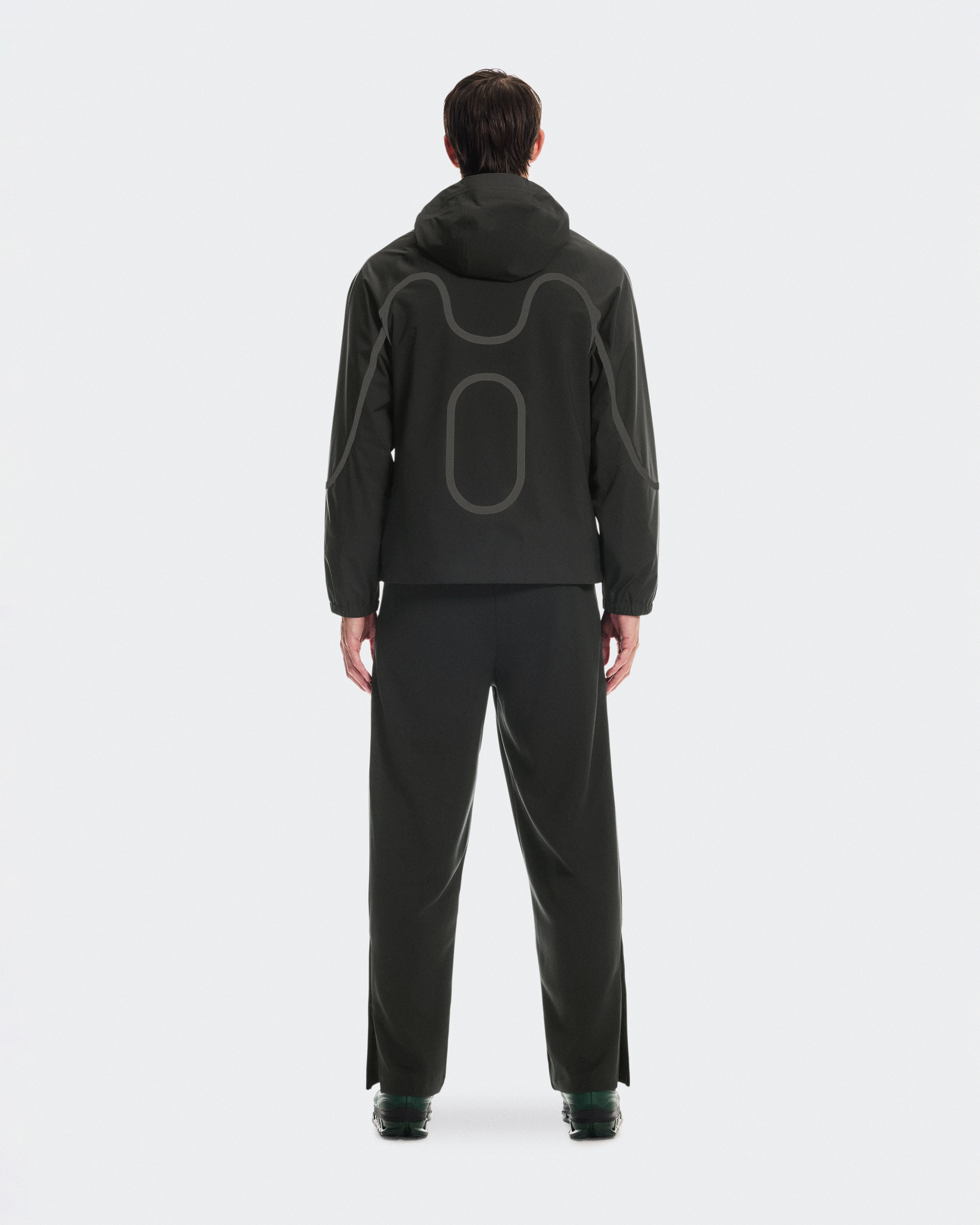 On Waterproof Jacket IKON Black Unisexe Vestes