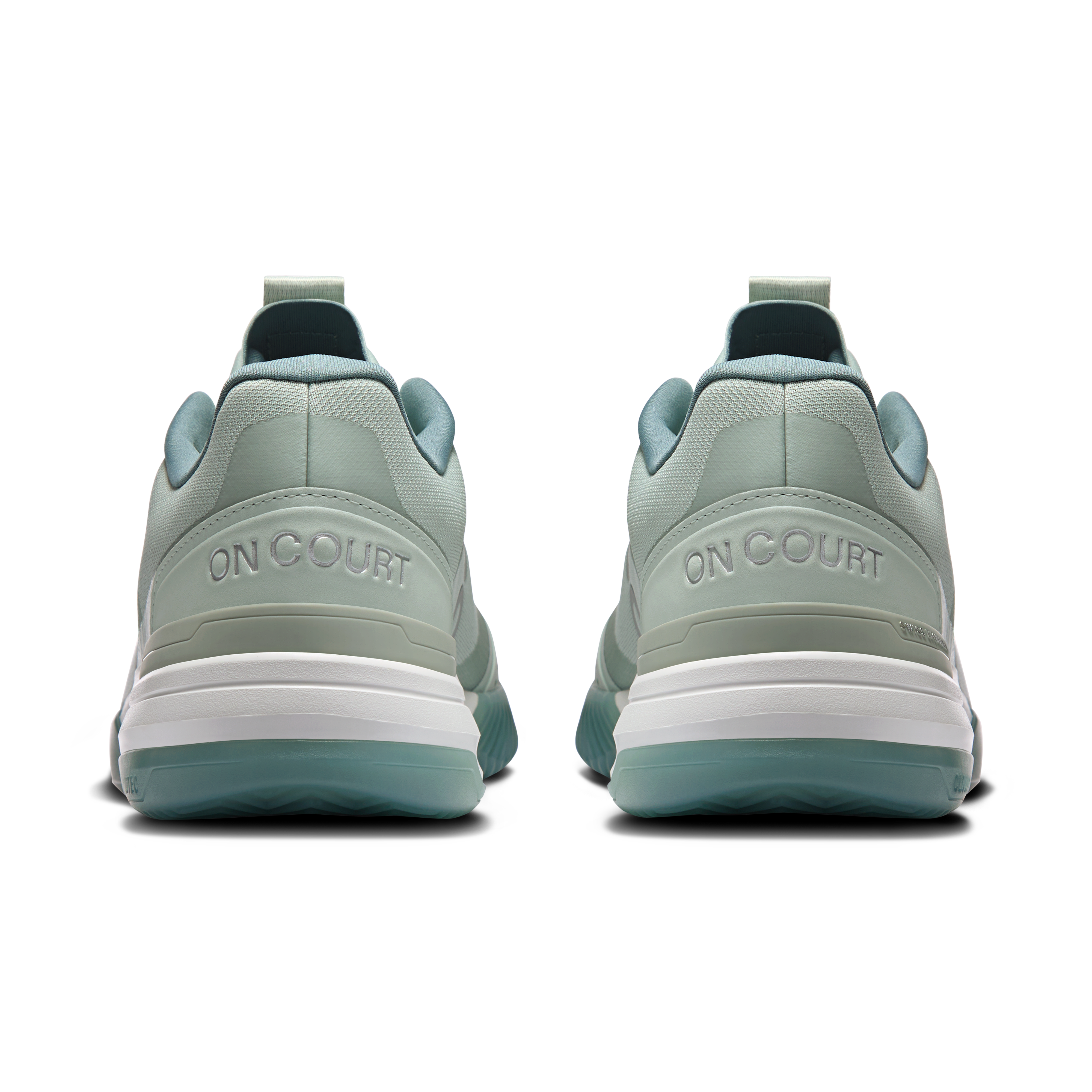 On THE ROGER Advantage Pro Clay Mineral & Linen Homme Tennis Chaussures
