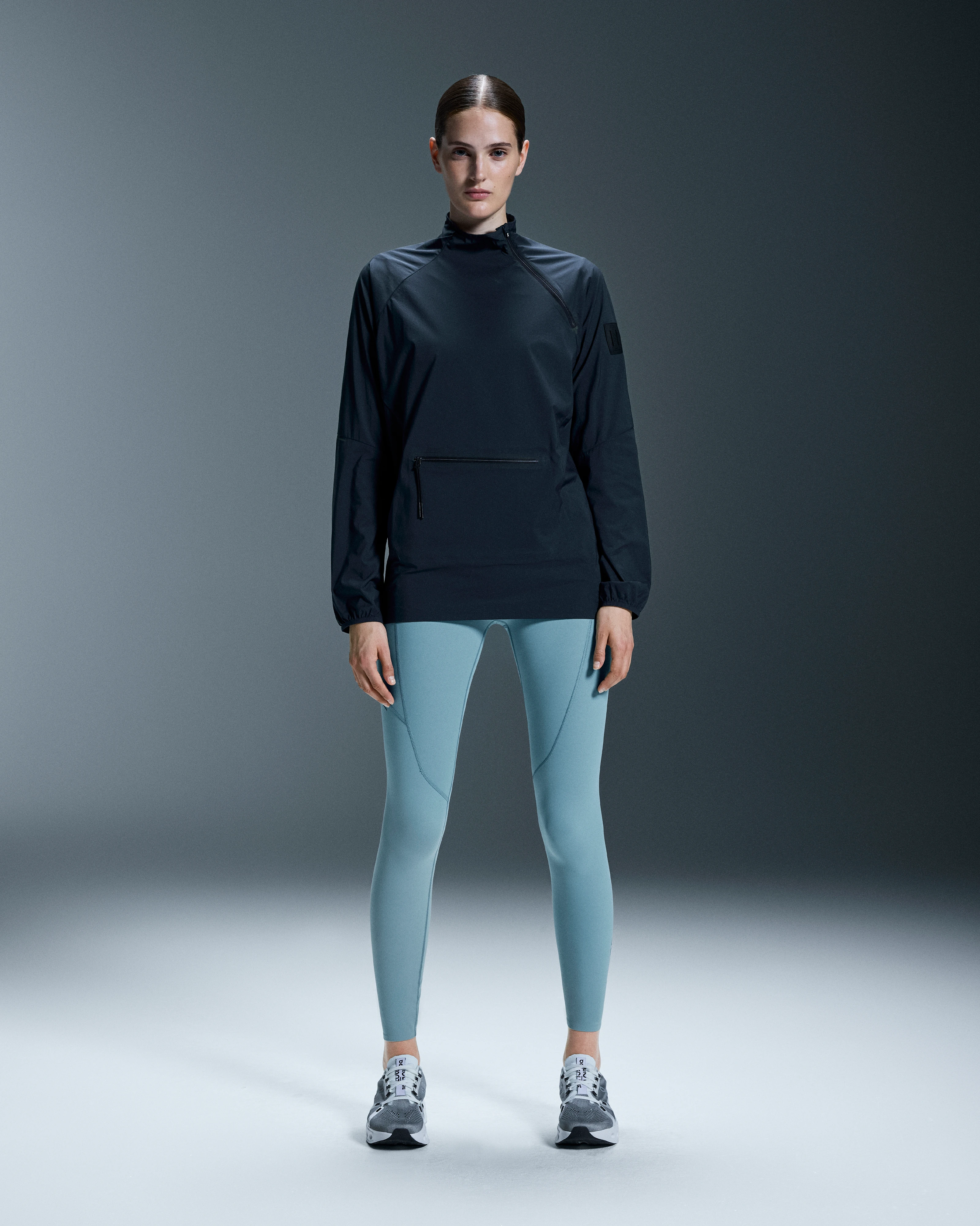 On Active Jacket Navy Femme Vestes