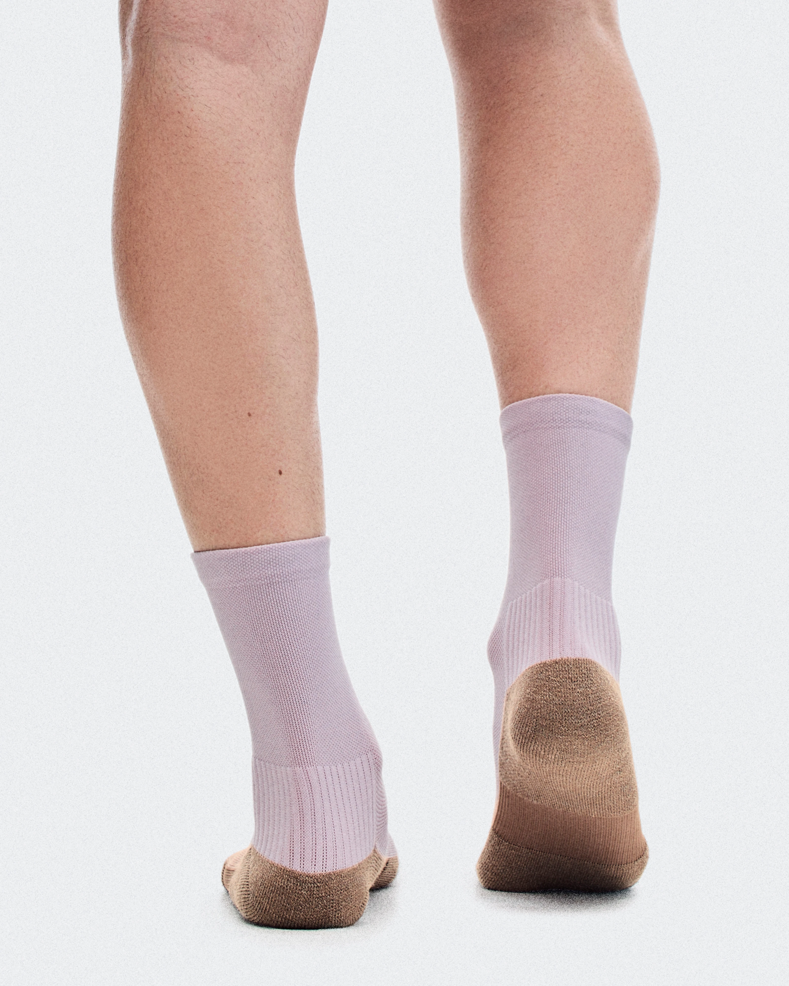 On Trail Sock High 2P Foxglove & Ash Unisexe Chaussettes