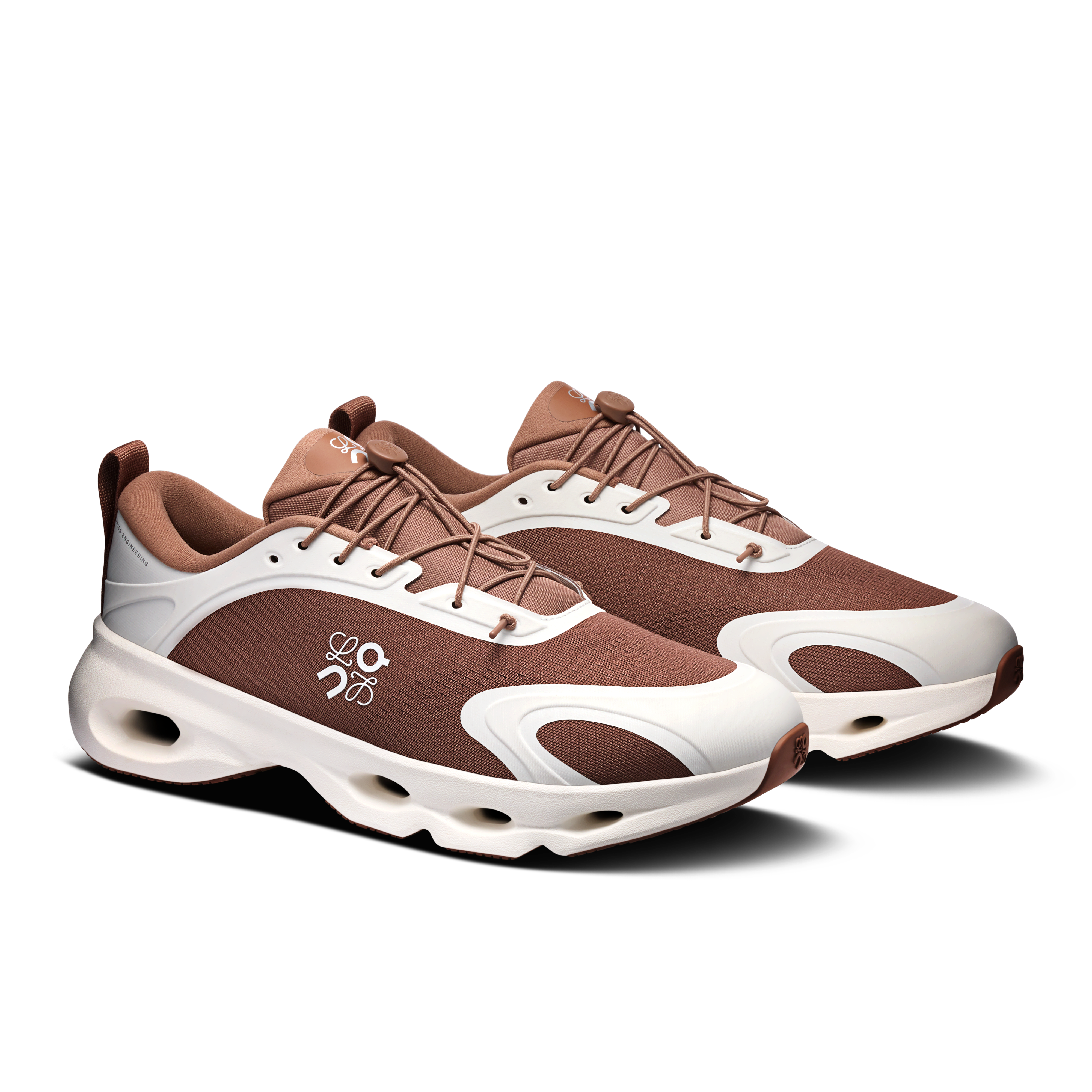 On Cloudsolo LOEWE Taupe & Eggshell Homme Active Life Chaussures