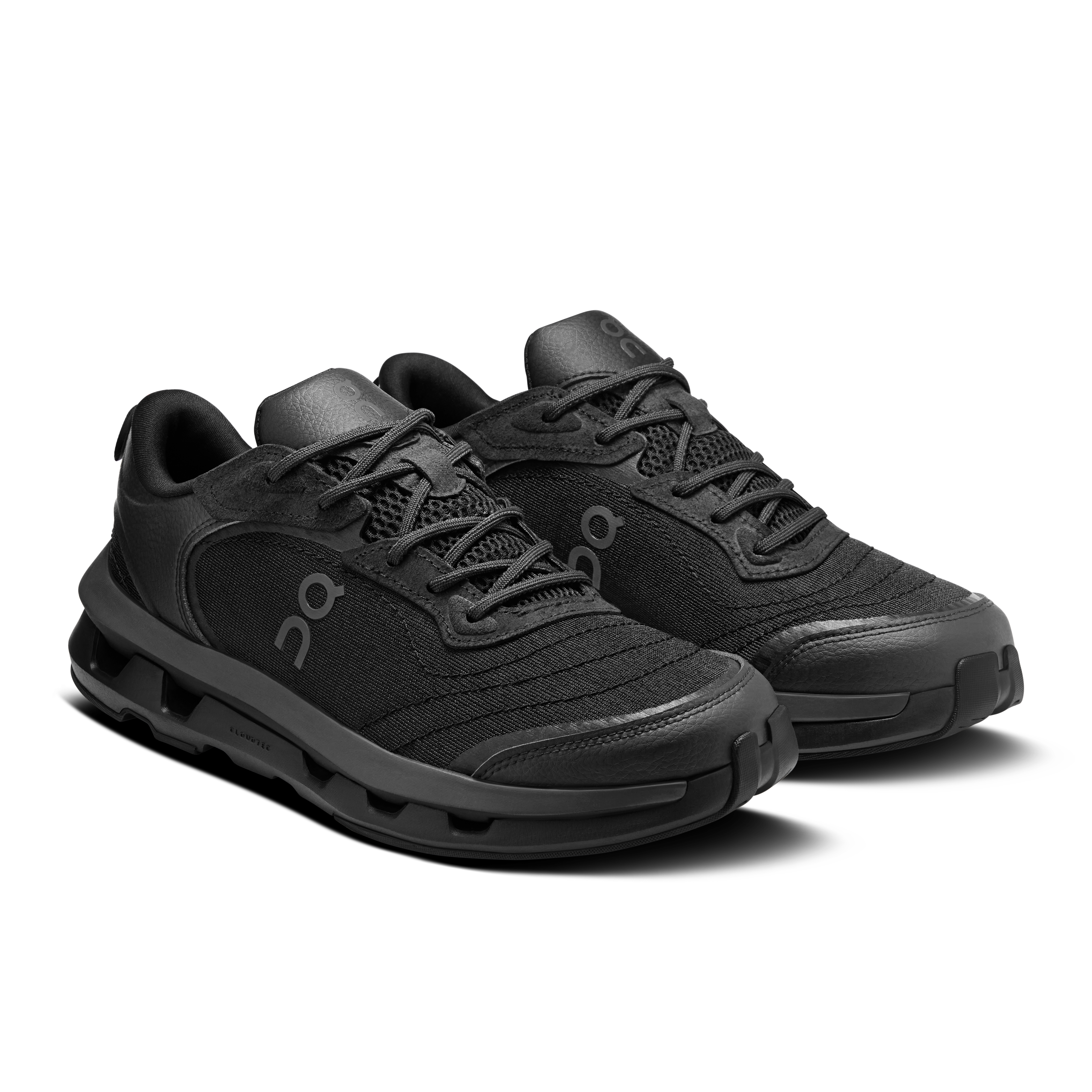 On Cloudzone Moon Black & Black Femme Active Life Chaussures