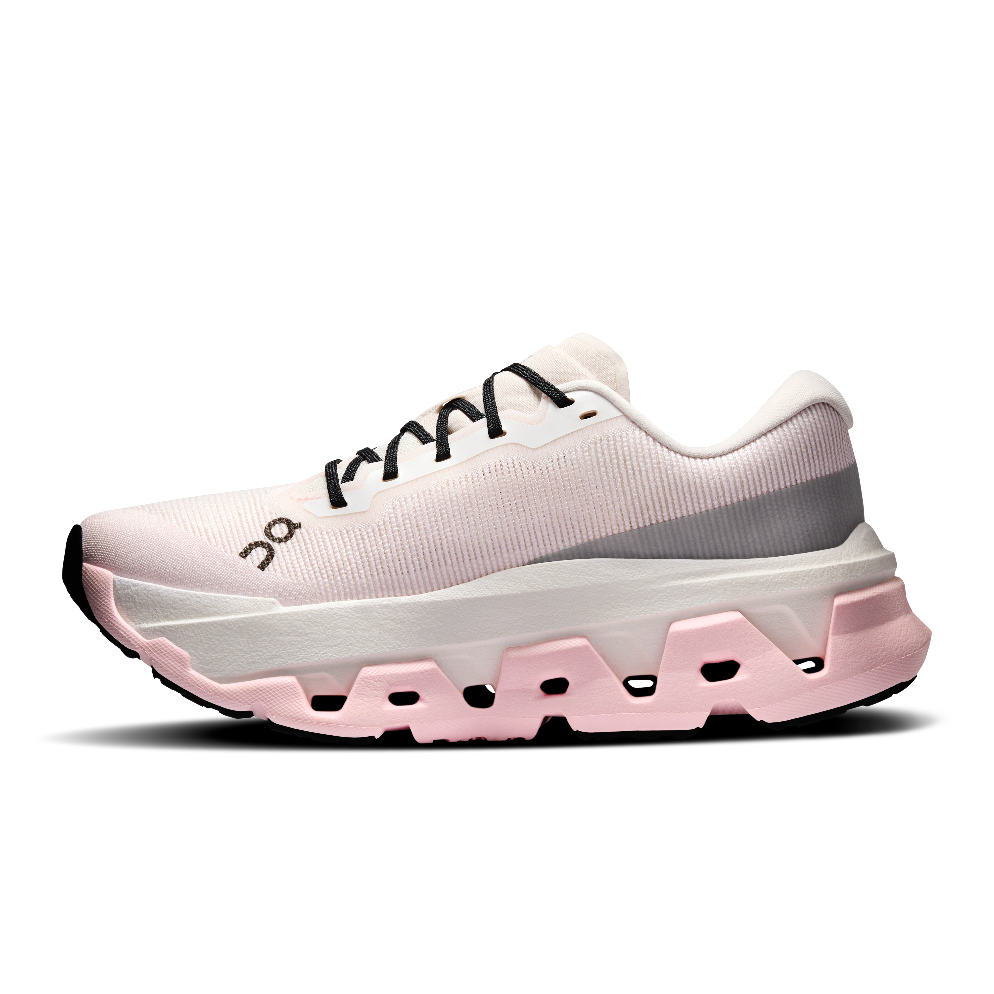 On Cloudmonster 3 Hyper Ivory & Peony Femme Running sur route Chaussures