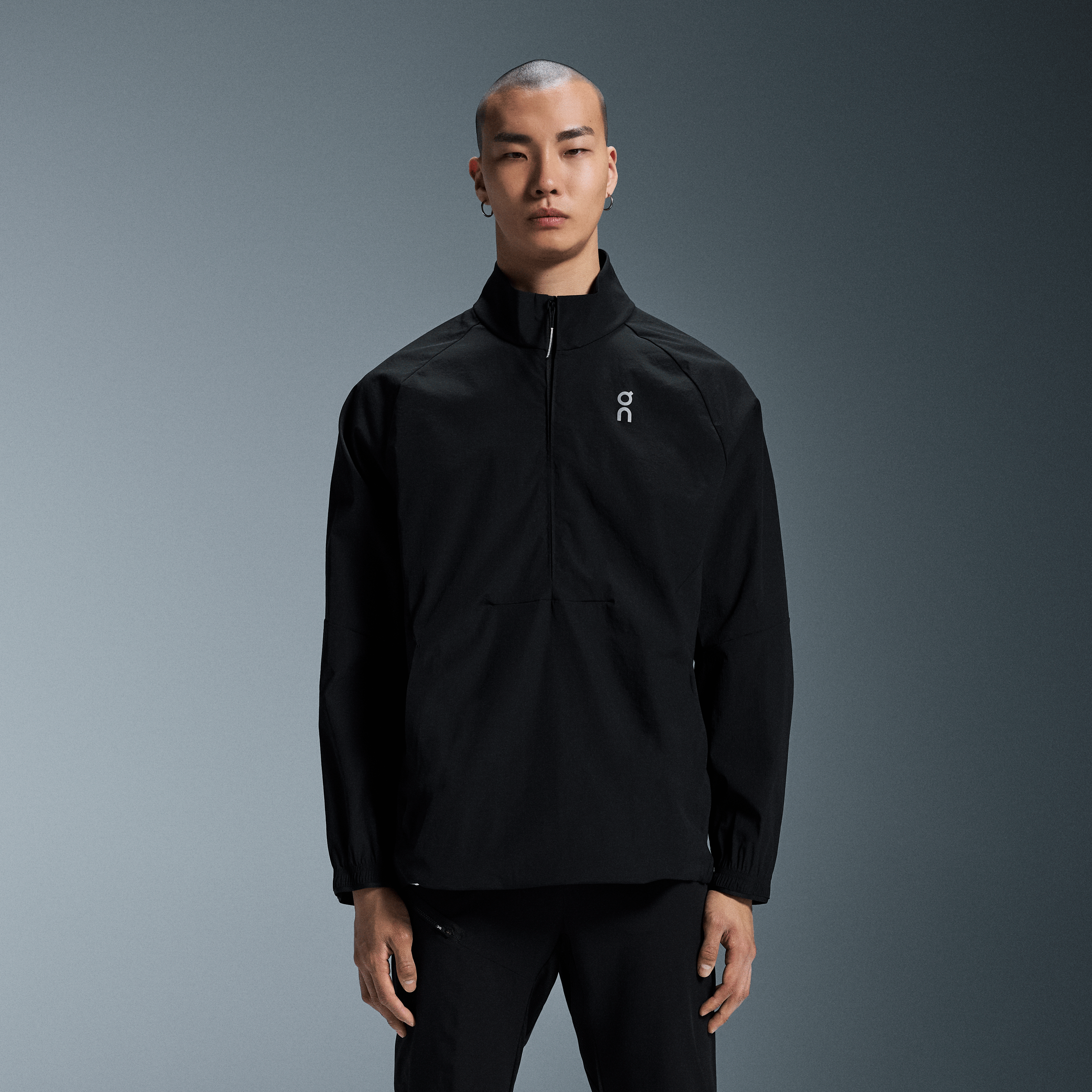 On All-Day 1/2 Zip Jacket Black Homme – Quotidien, voyage, essentiel Vestes