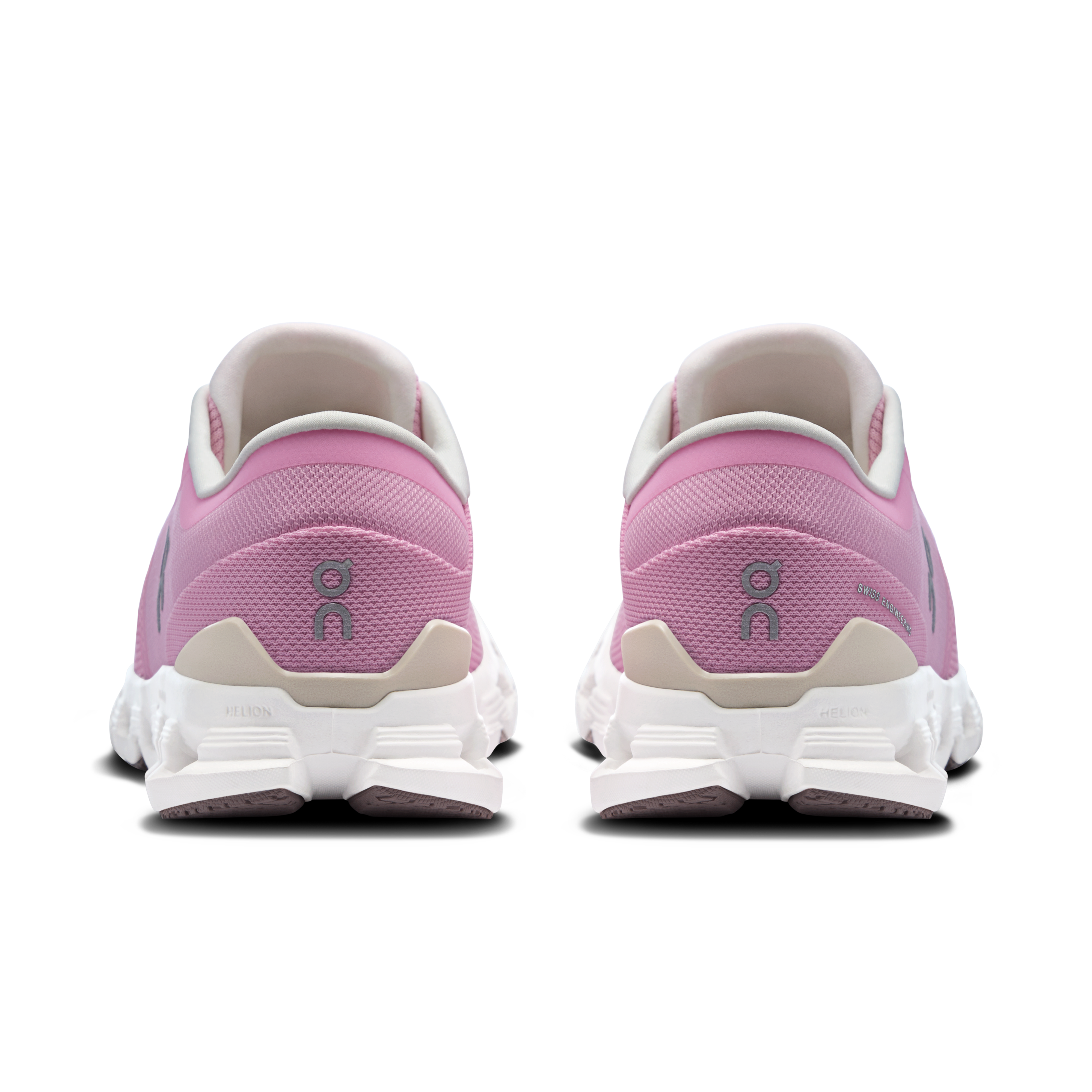 On Cloud X 4 Petal & Sand Femme training_shoes Chaussures