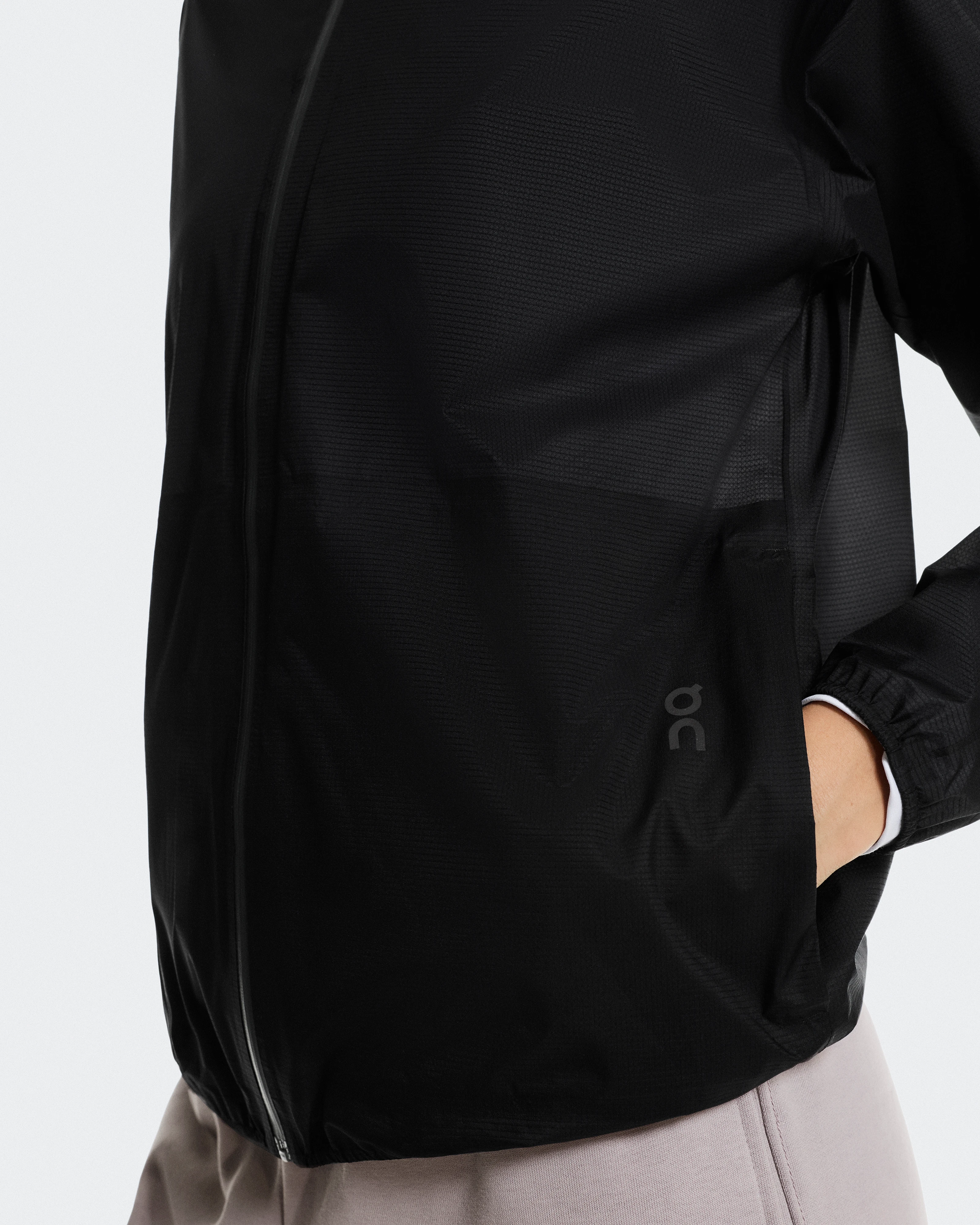 On Explore Lightweight Waterproof Jacket Black Femme Vestes