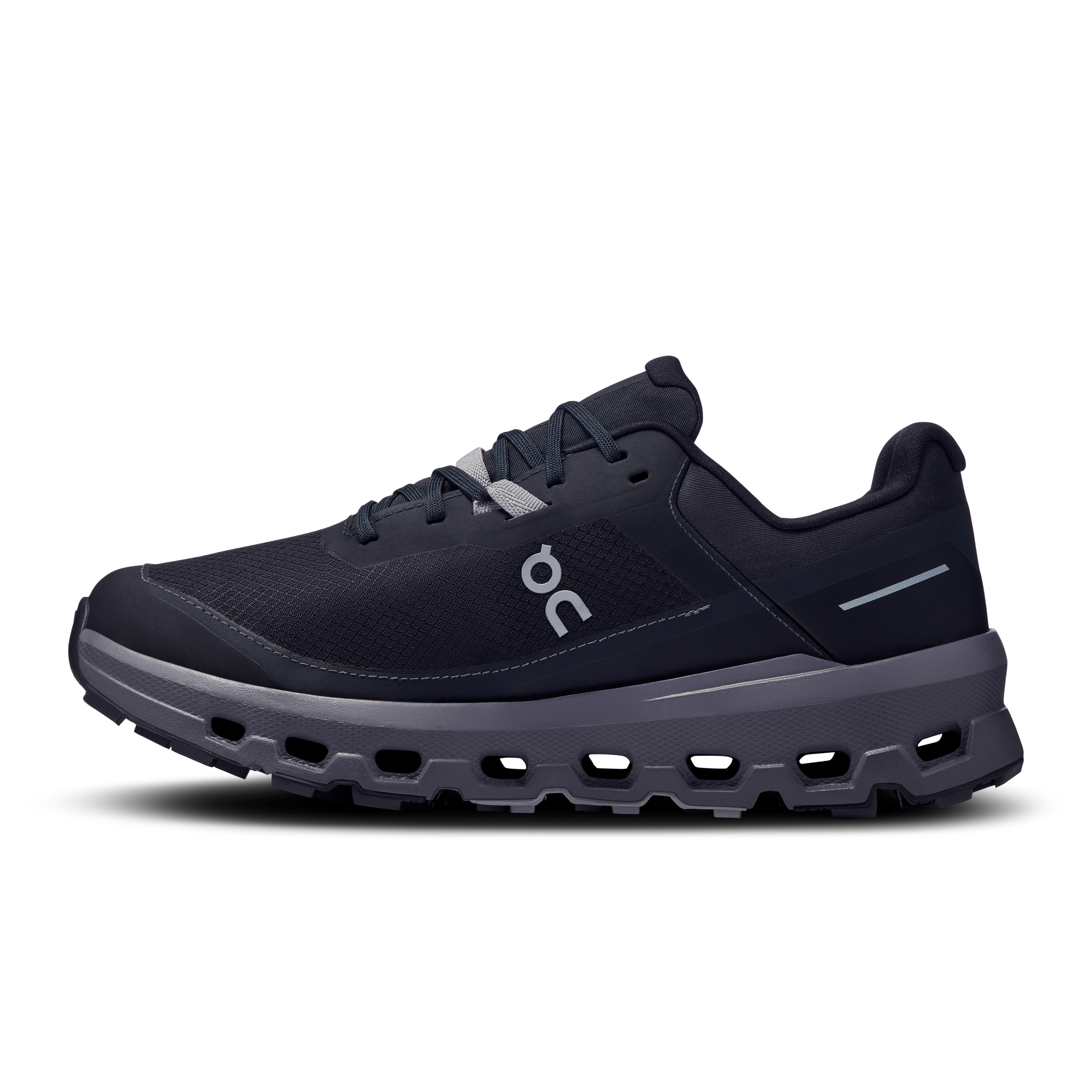 On Cloudvista 2 Waterproof Black & Eclipse Femme Running de trail Chaussures