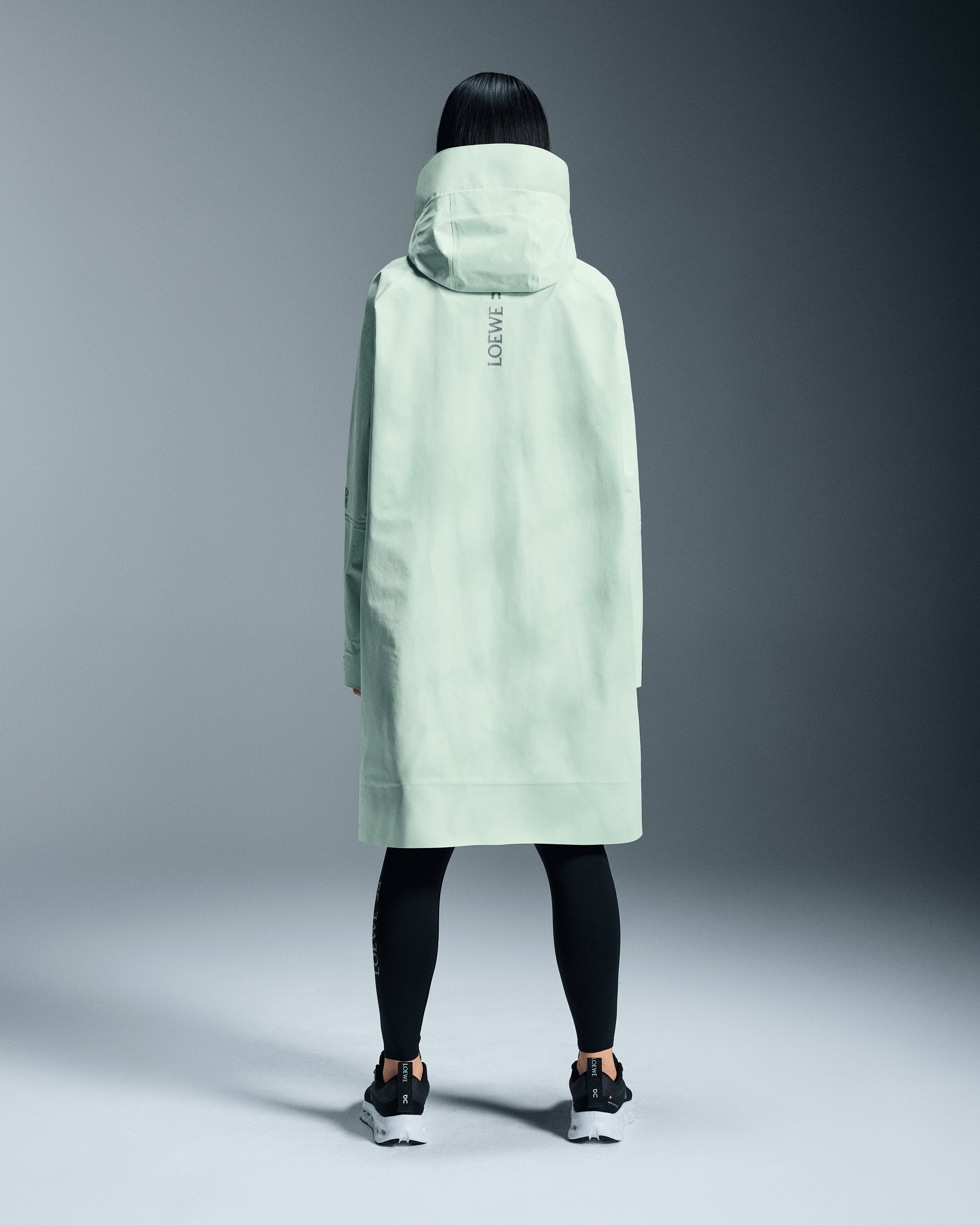 On Parka LOEWE White & Multicolor Unisexe Vestes