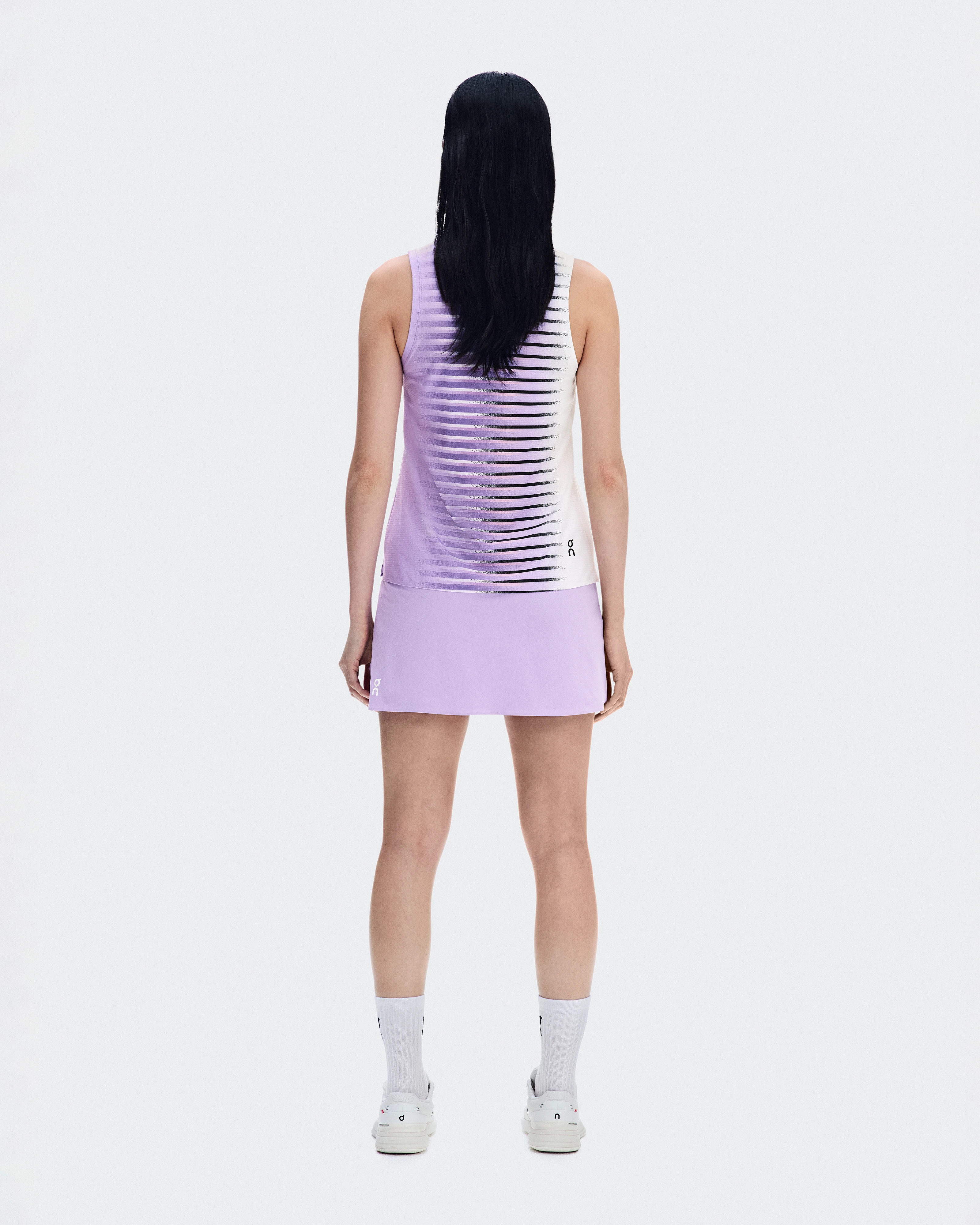On Court Tank Edge Bloom & White Femme Hauts et t-shirts