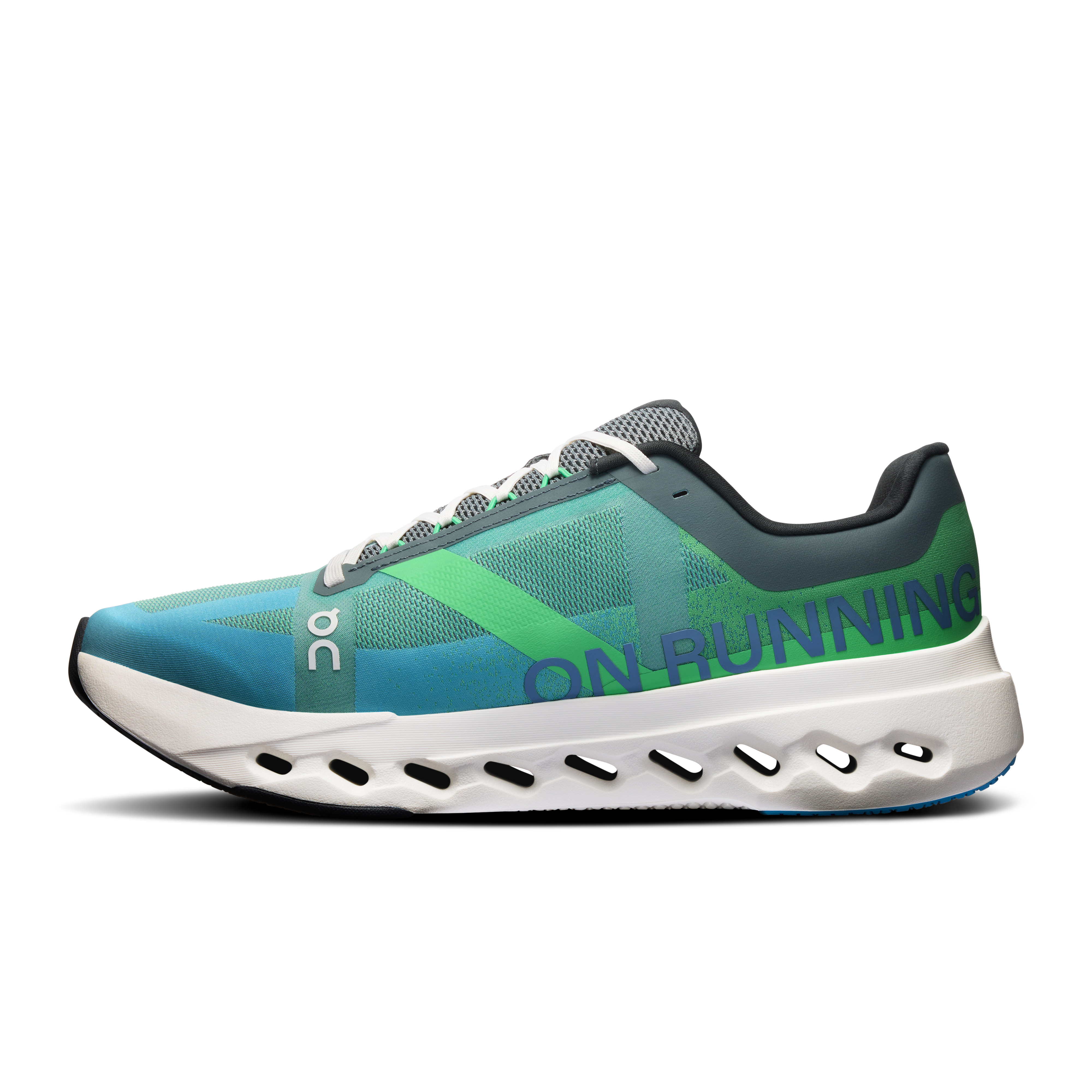 On Cloudsurfer Next Wide Honeydew & Ivory Homme Running sur route Chaussures