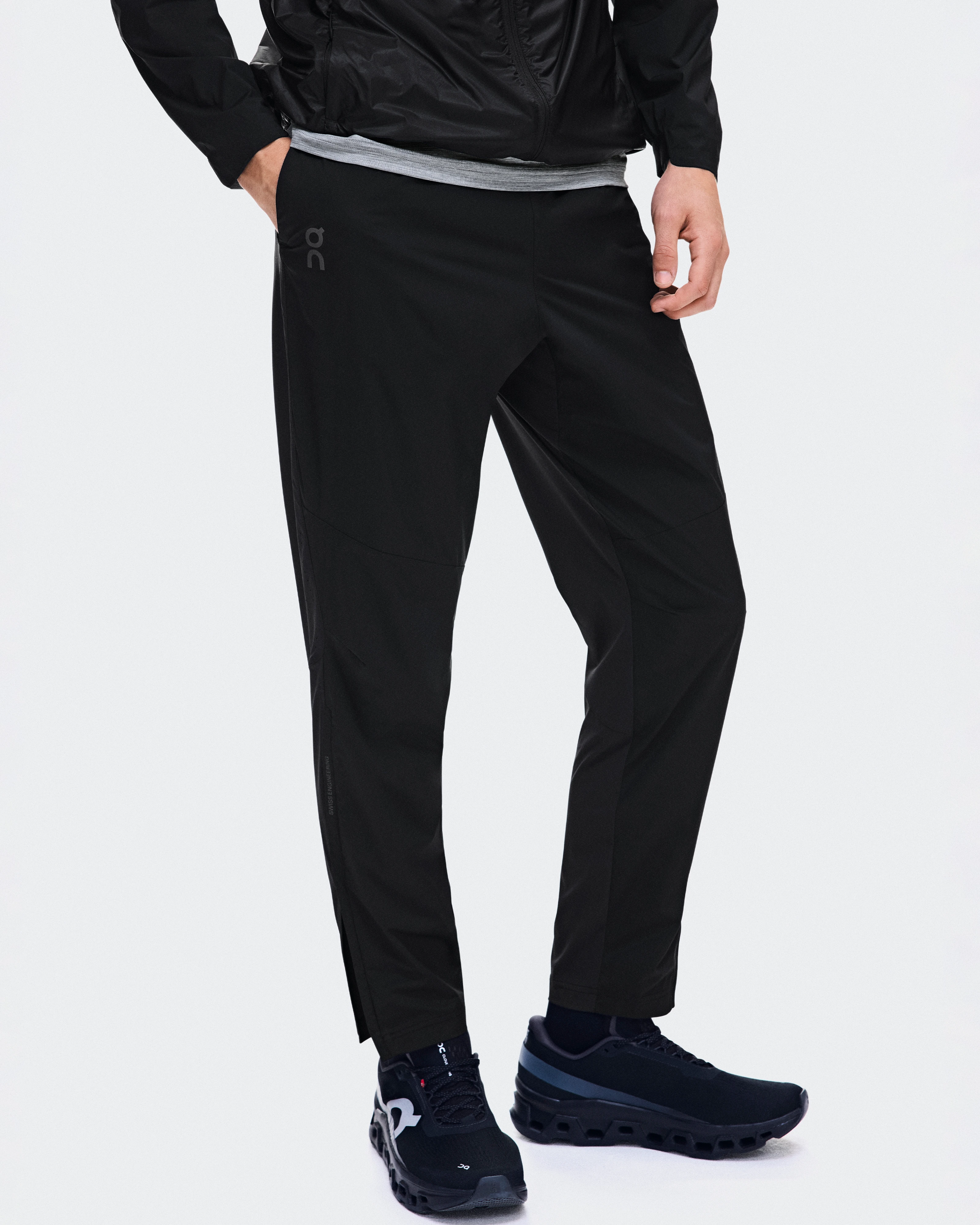 On Weather Pants Black Homme Pantalons