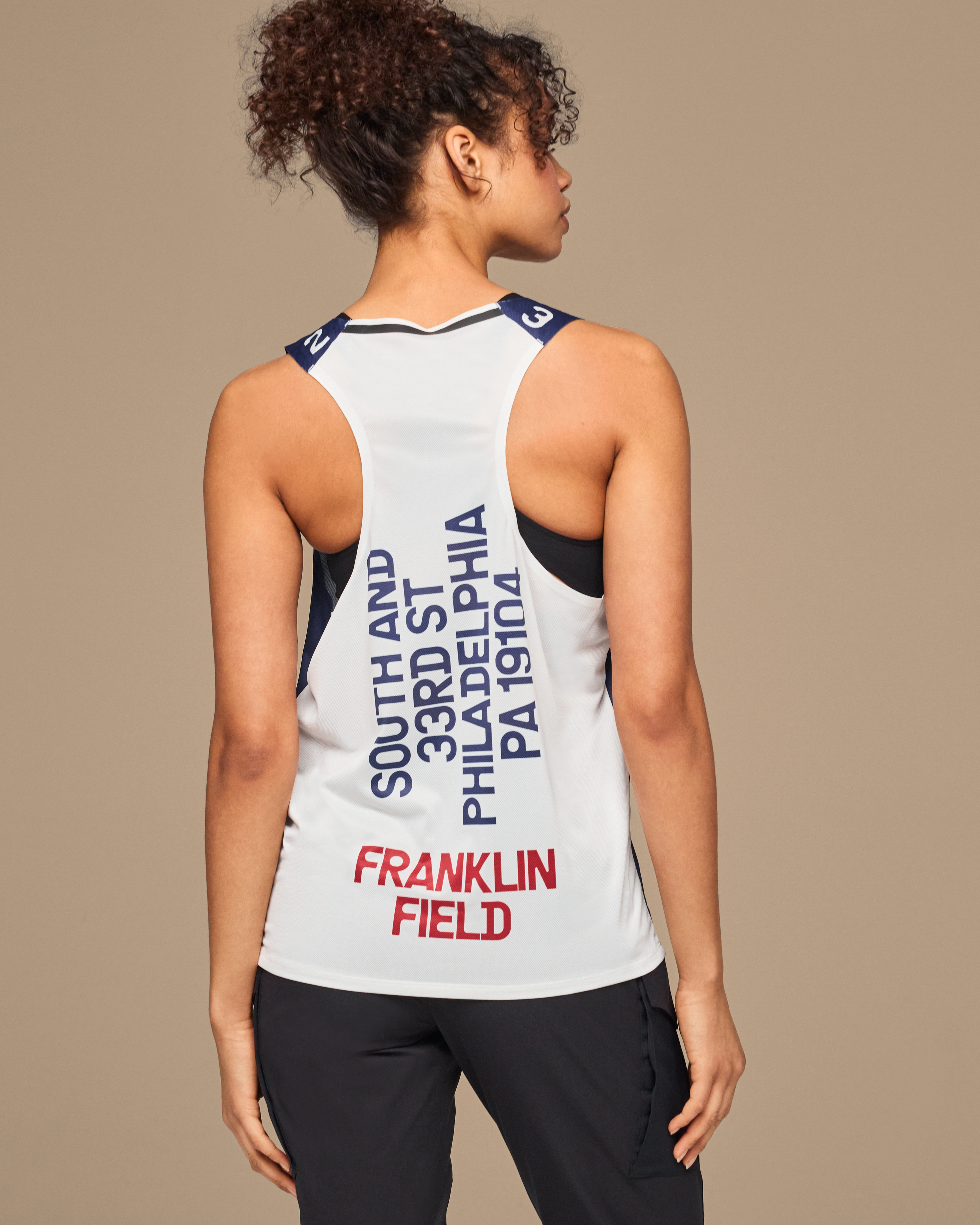 On Penn Relays Singlet Indigo Unisexe Hauts et t-shirts