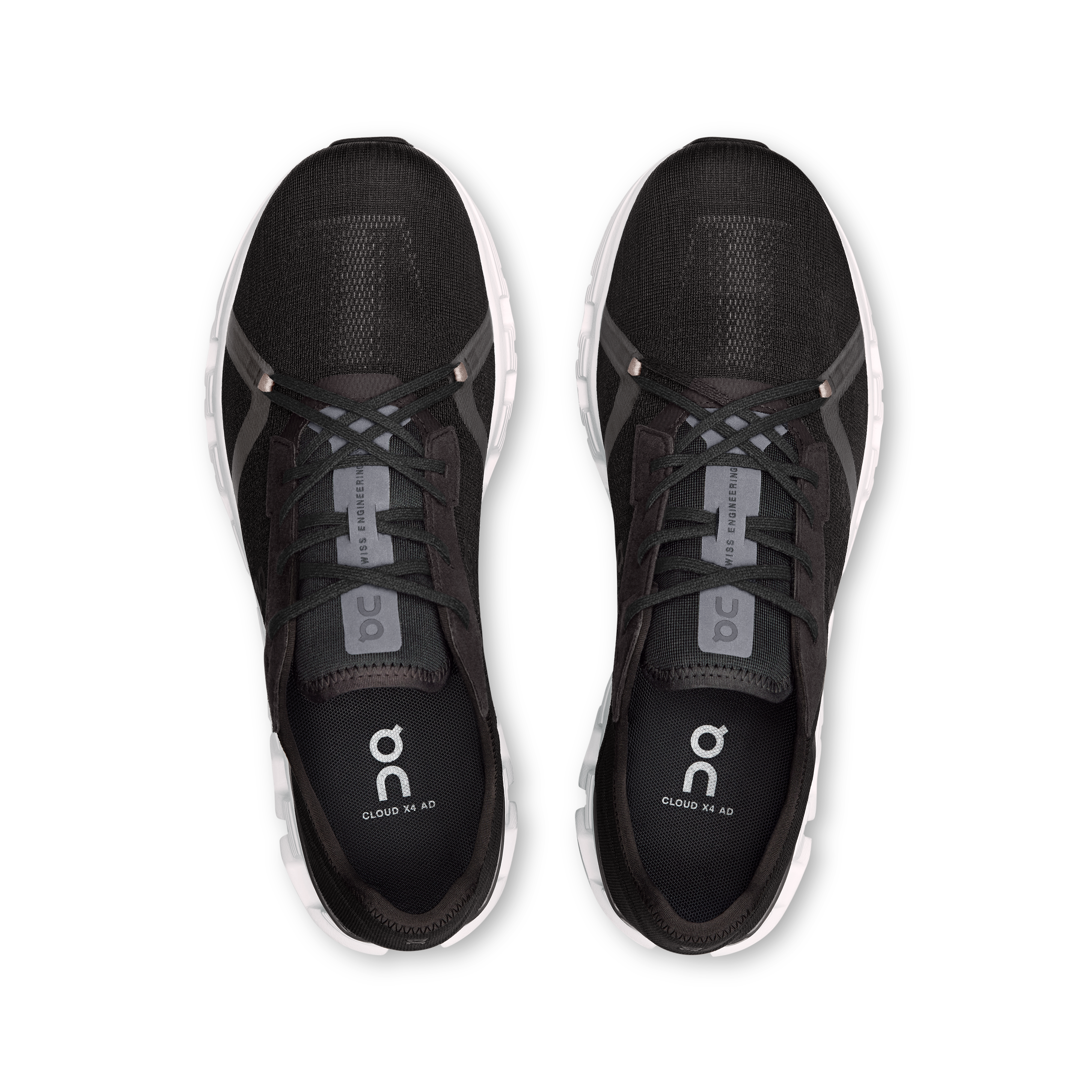 On Cloud X 4 AD Black & Asphalt Homme training_shoes Chaussures