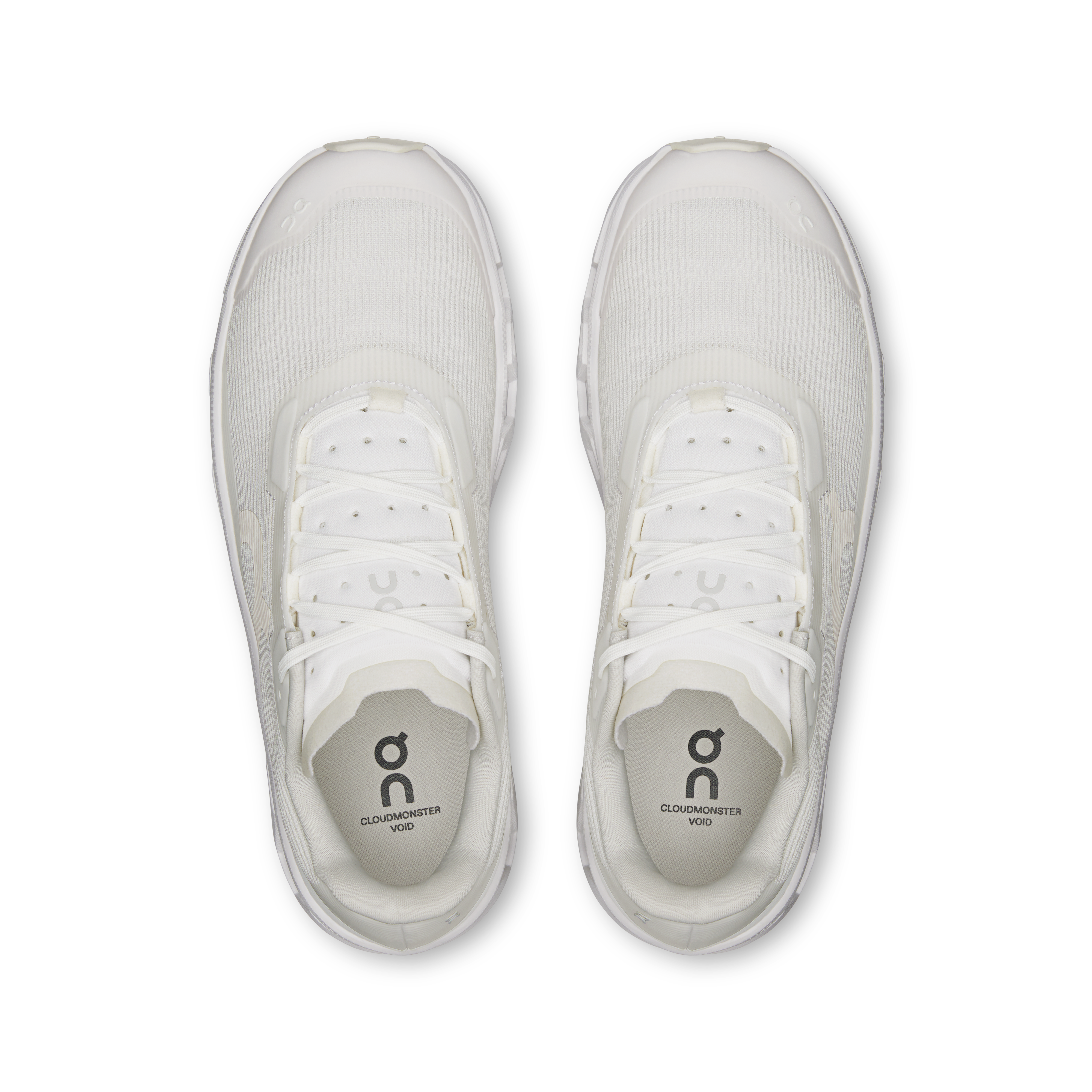 On Cloudmonster Void White & White Femme Active Life Chaussures