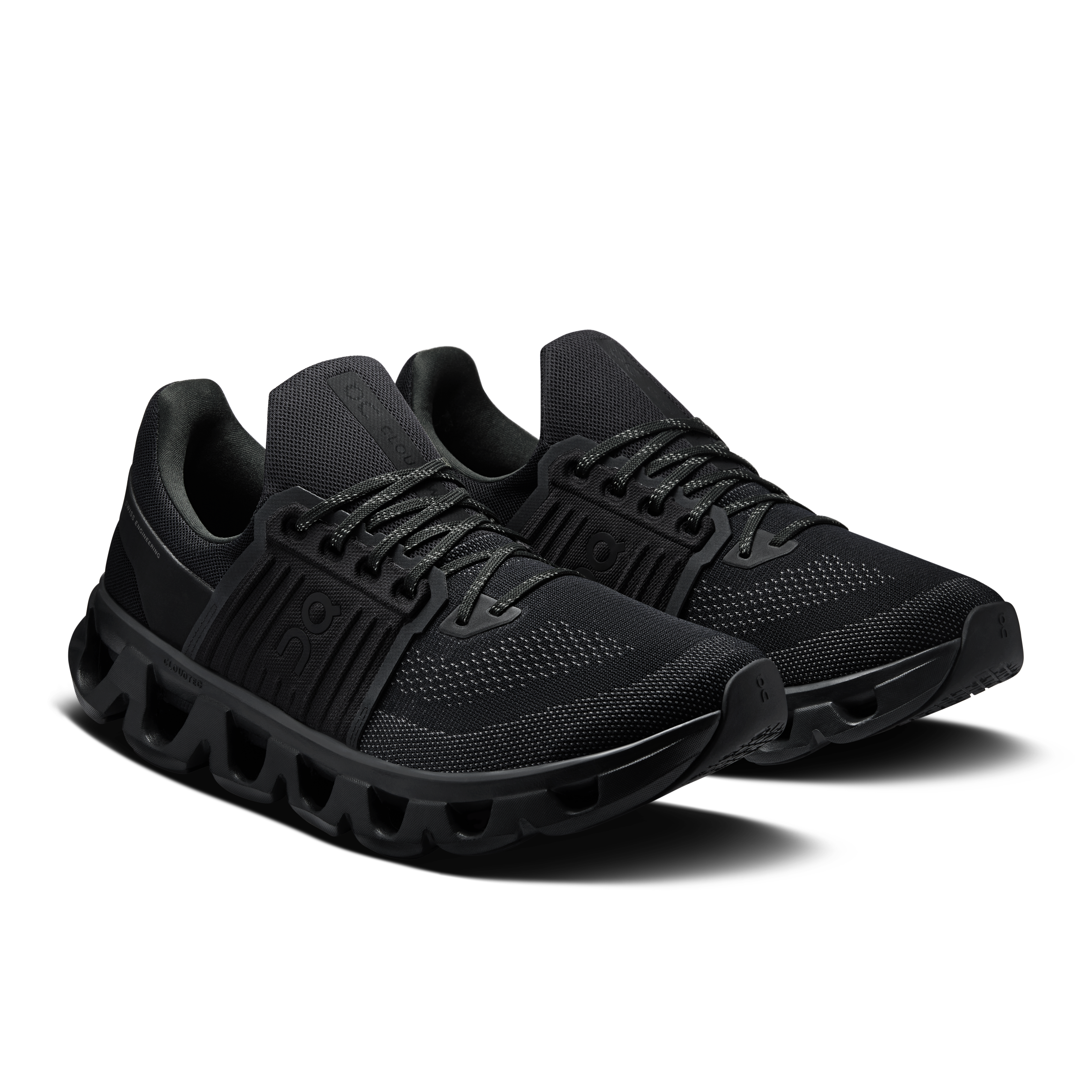 On Cloudswift 4 AD Black & Black Homme Active Life Chaussures