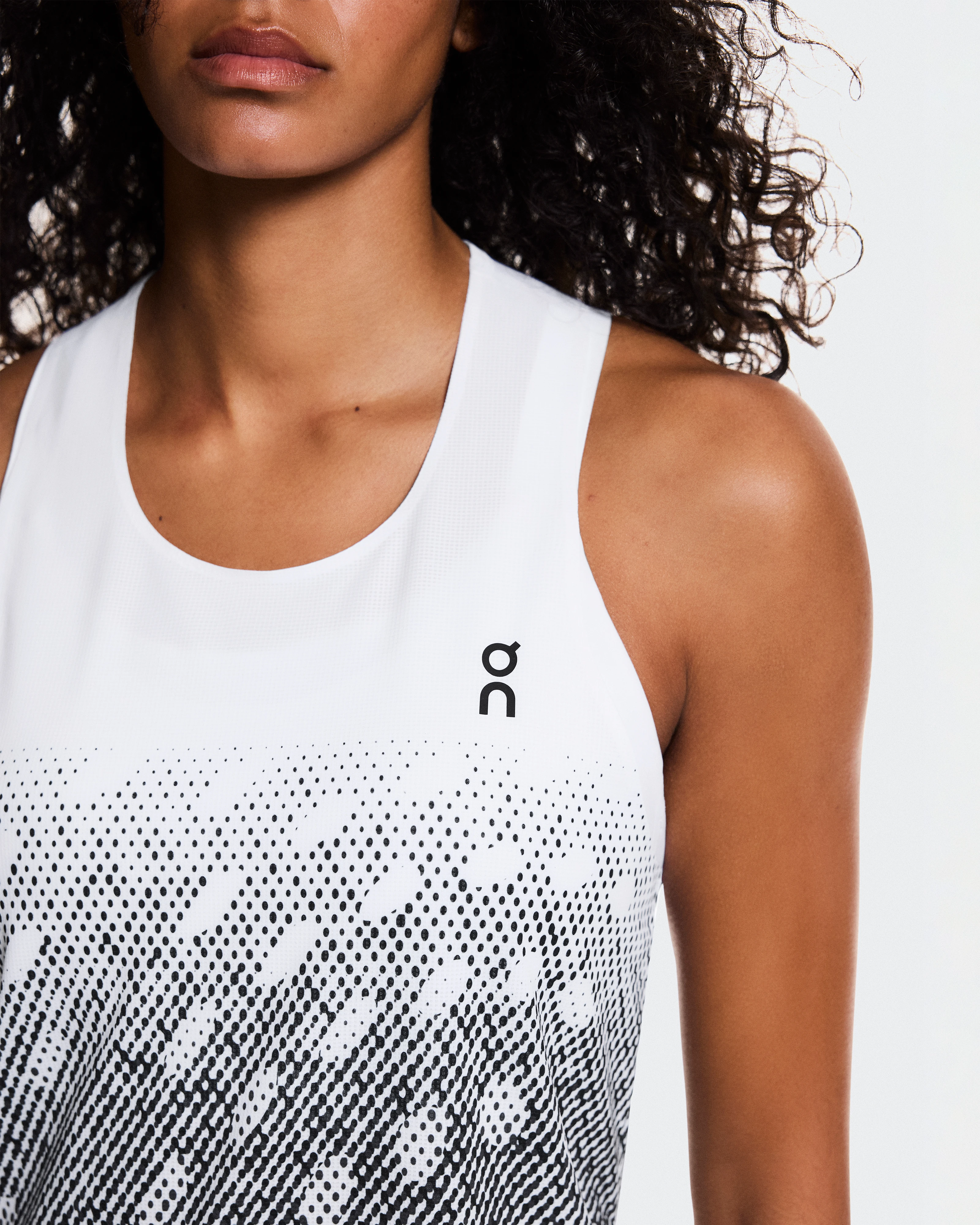 On Zero Singlet White & Iron Femme Hauts et t-shirts
