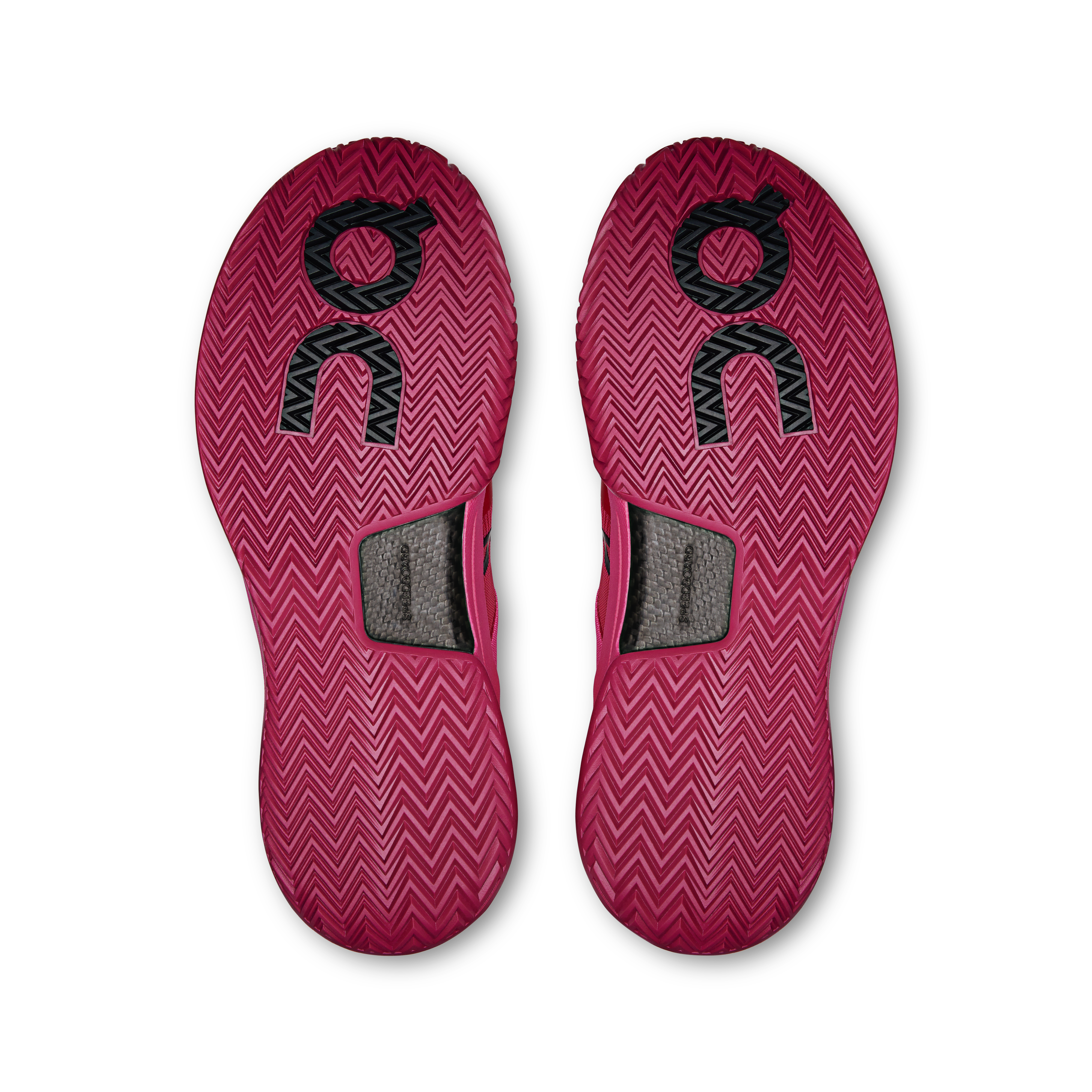 On THE ROGER Pro 2 Pink & Grenadine Femme Tennis Chaussures