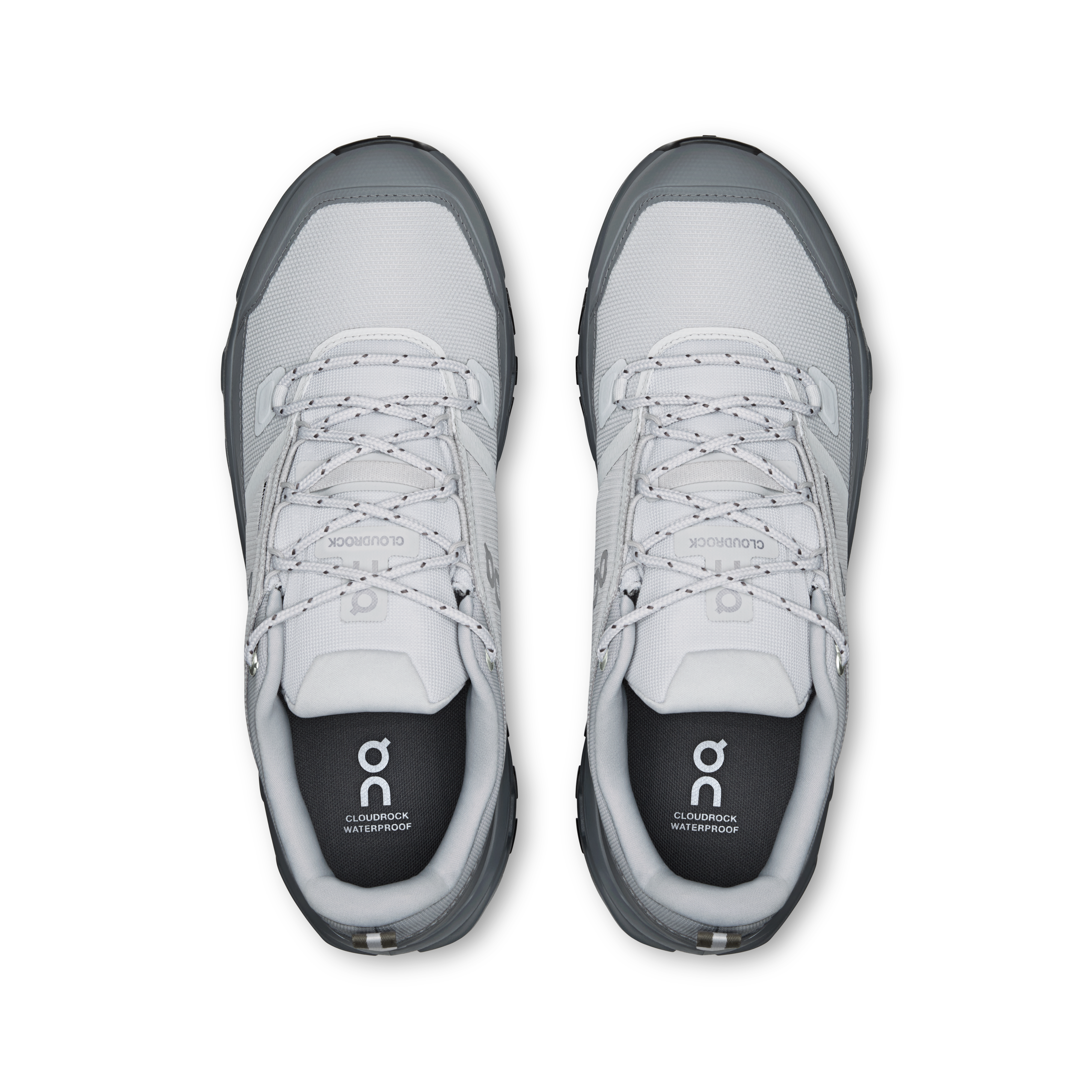 On Cloudrock Low Waterproof Glacier & Rock Homme – Randonnée, Missiongrip™, terrain mixte Chaussures