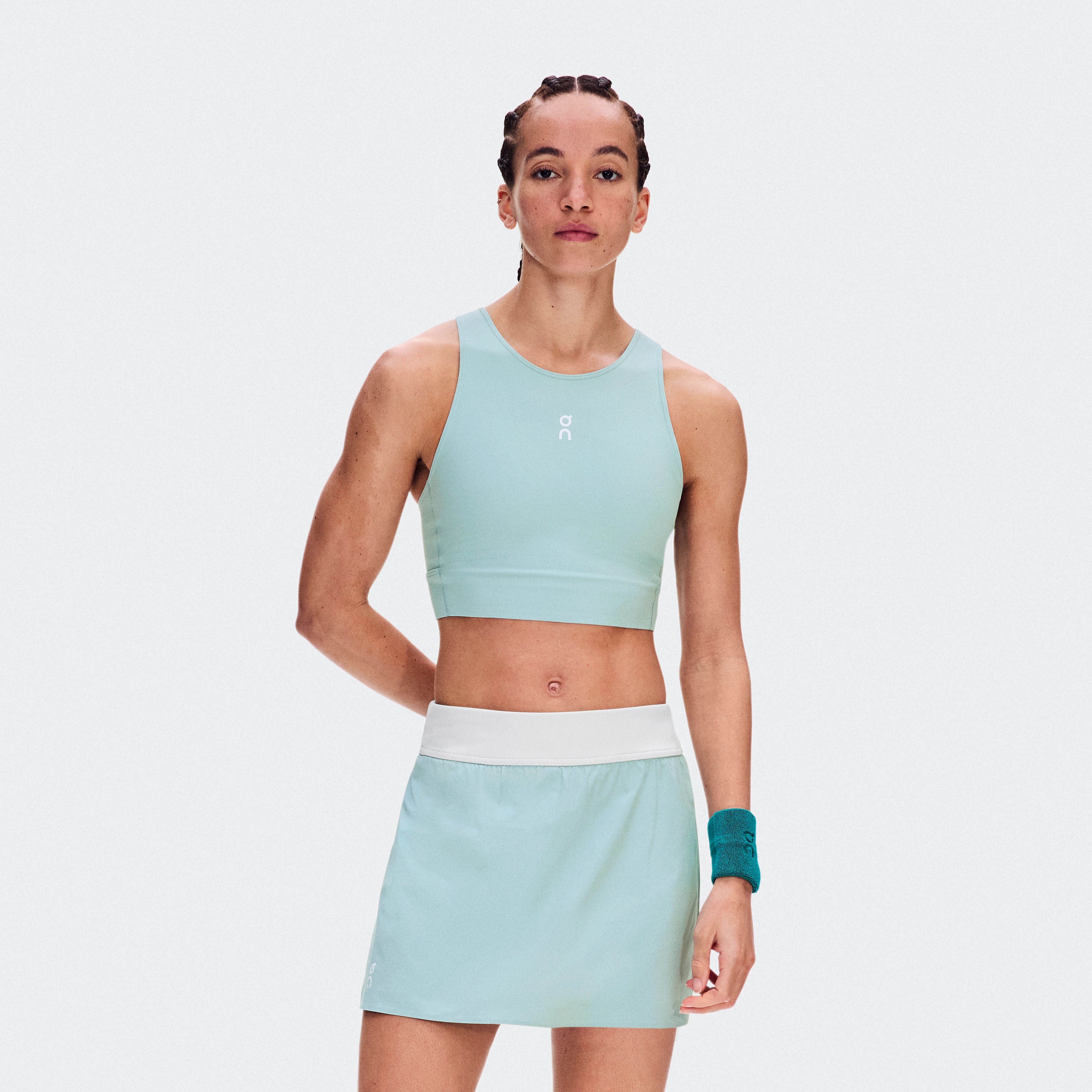 On Court Crop Top Brook Femme – Tennis Hauts et t-shirts