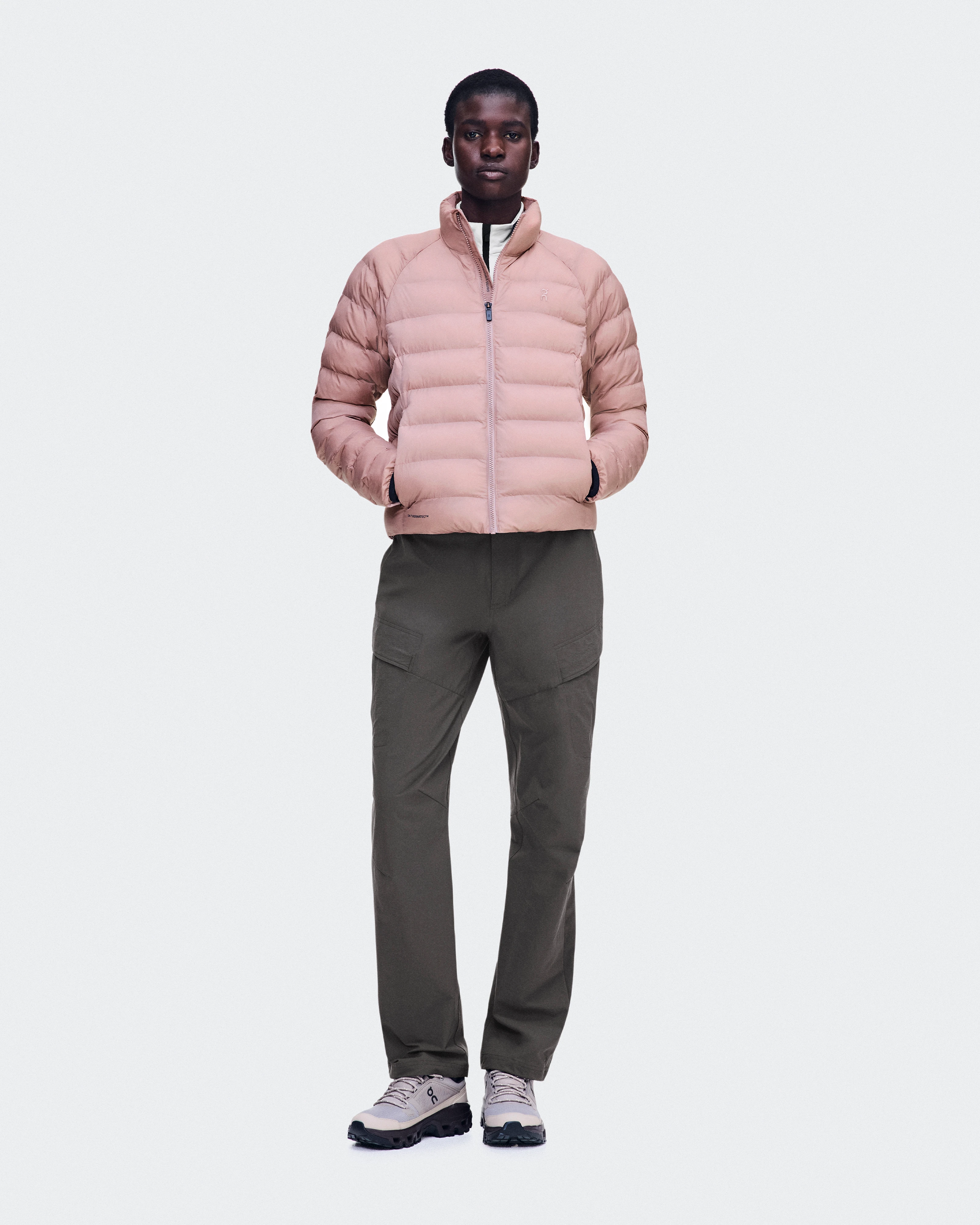 On Ascent Puffer Jacket Biscuit Femme Vestes