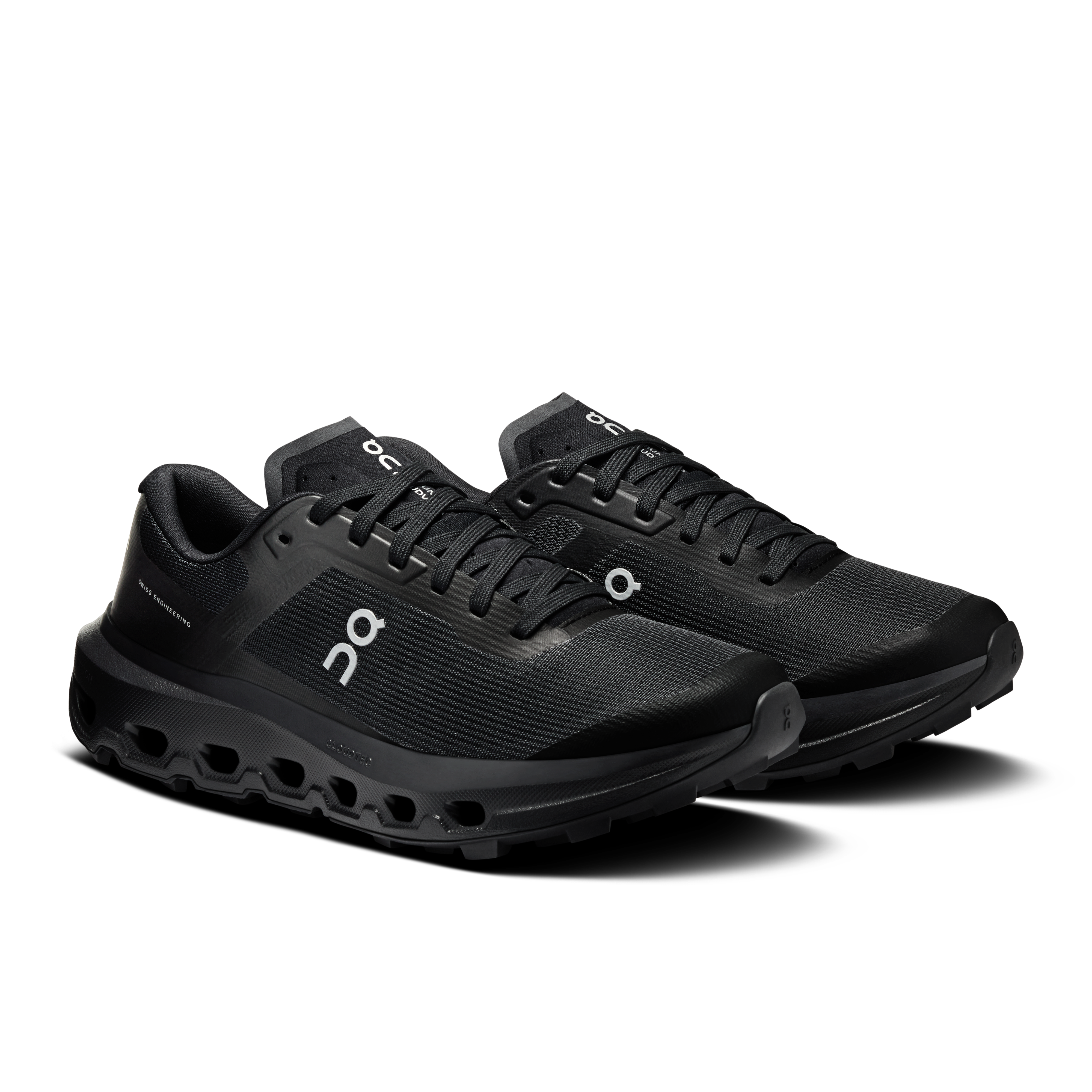 On Cloudvista 3 Black & Black Femme Running de trail Chaussures