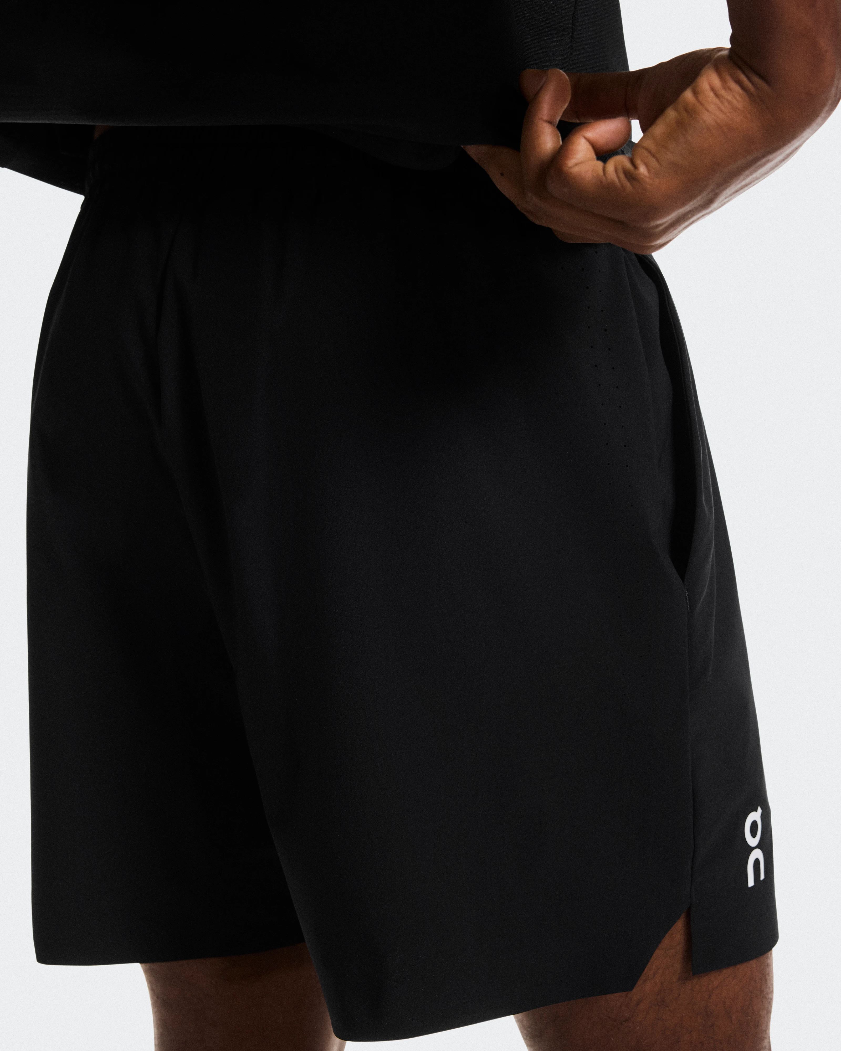 On 5" Court Shorts Black Homme Shorts