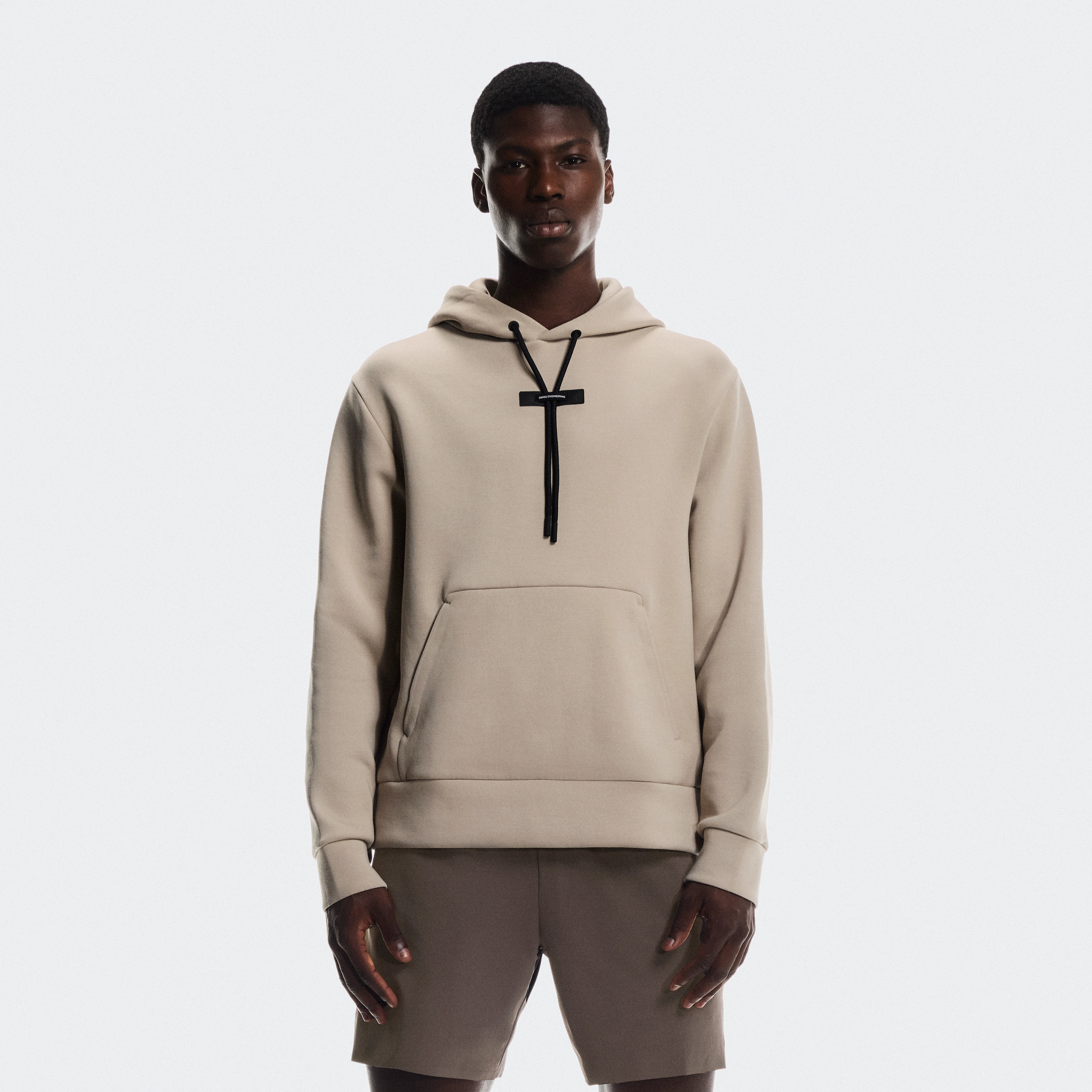 On Focus Tech Hoodie Desert Homme – Quotidien, voyage, entraînement Sweats à capuche et sweats