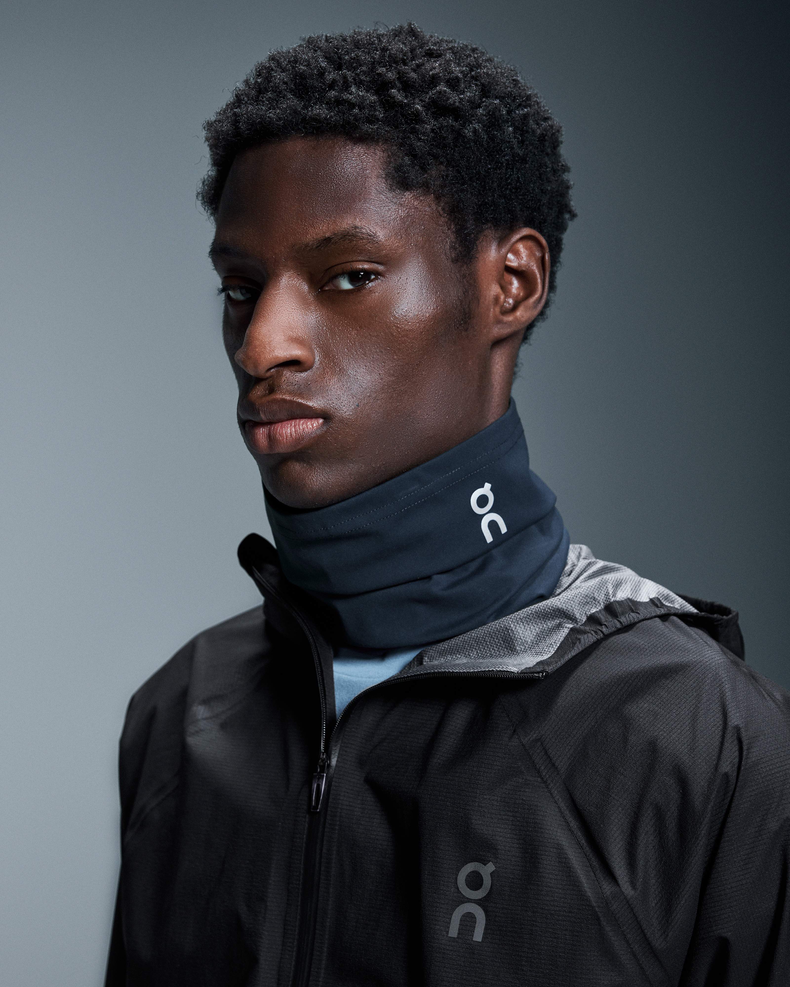 On Core Neck Gaiter Navy Unisexe Écharpes et cache-cous