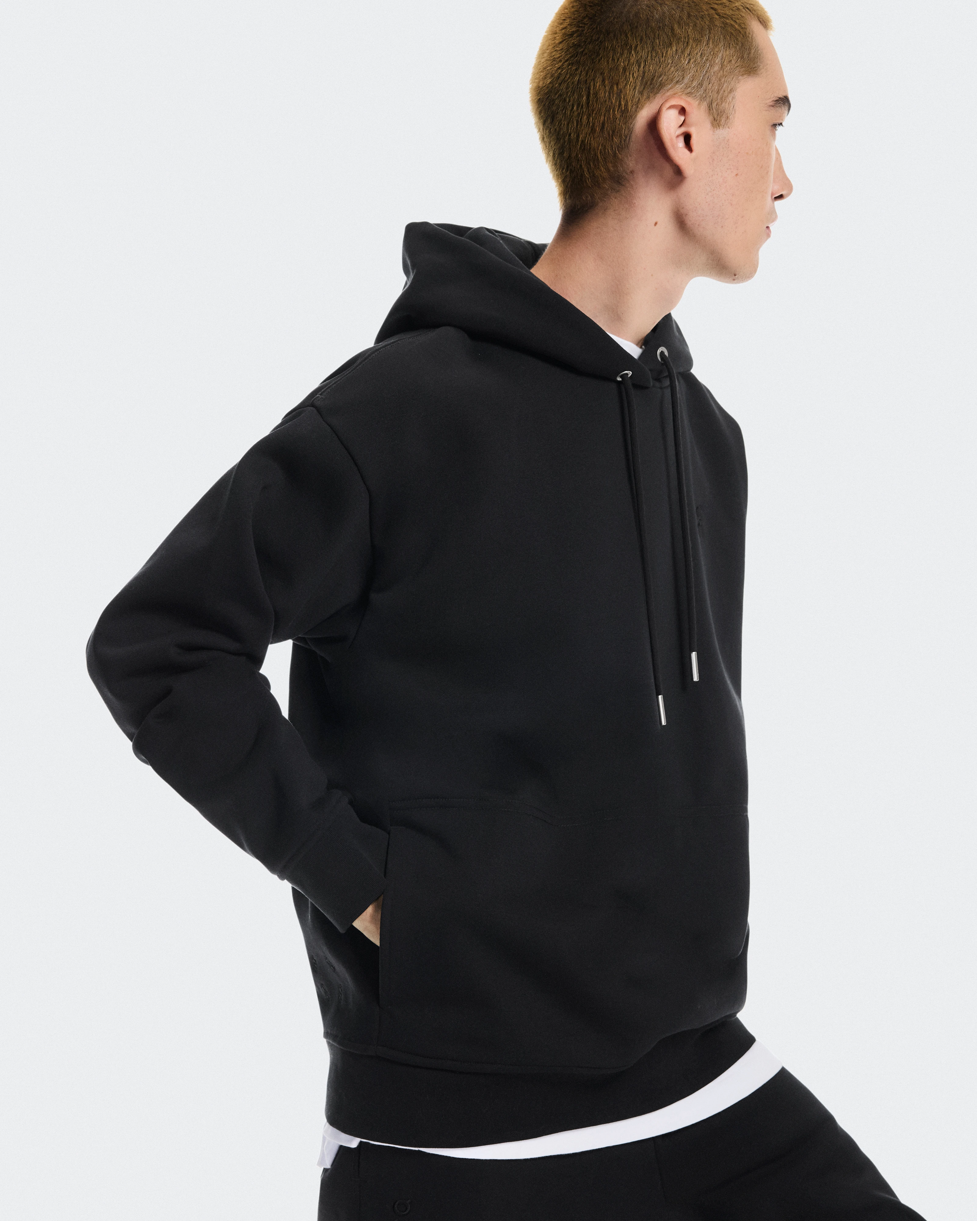 On Club Collective Hoodie Black Homme Sweats à capuche et sweats