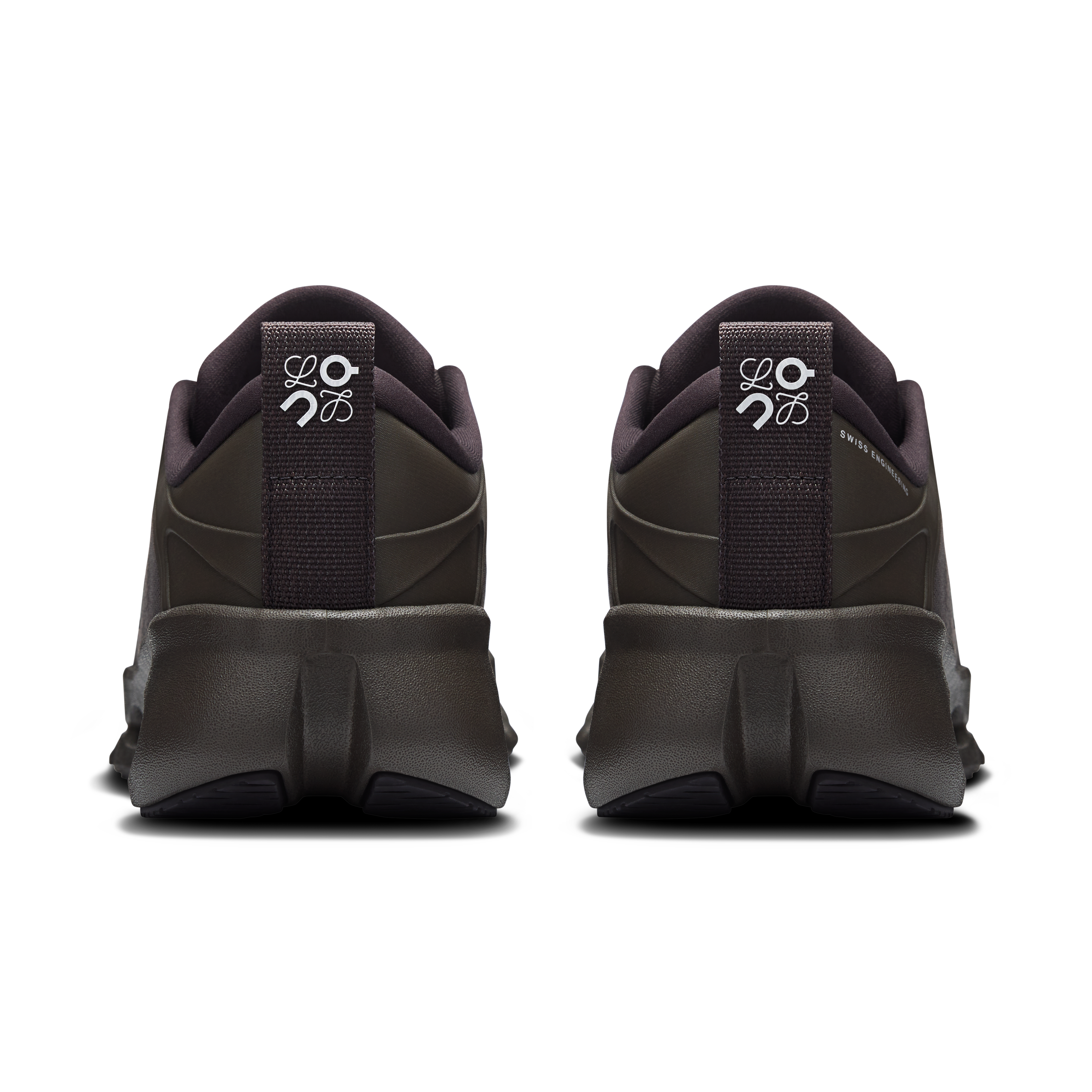 On Cloudsolo LOEWE Dark Brown & Black Femme Active Life Chaussures