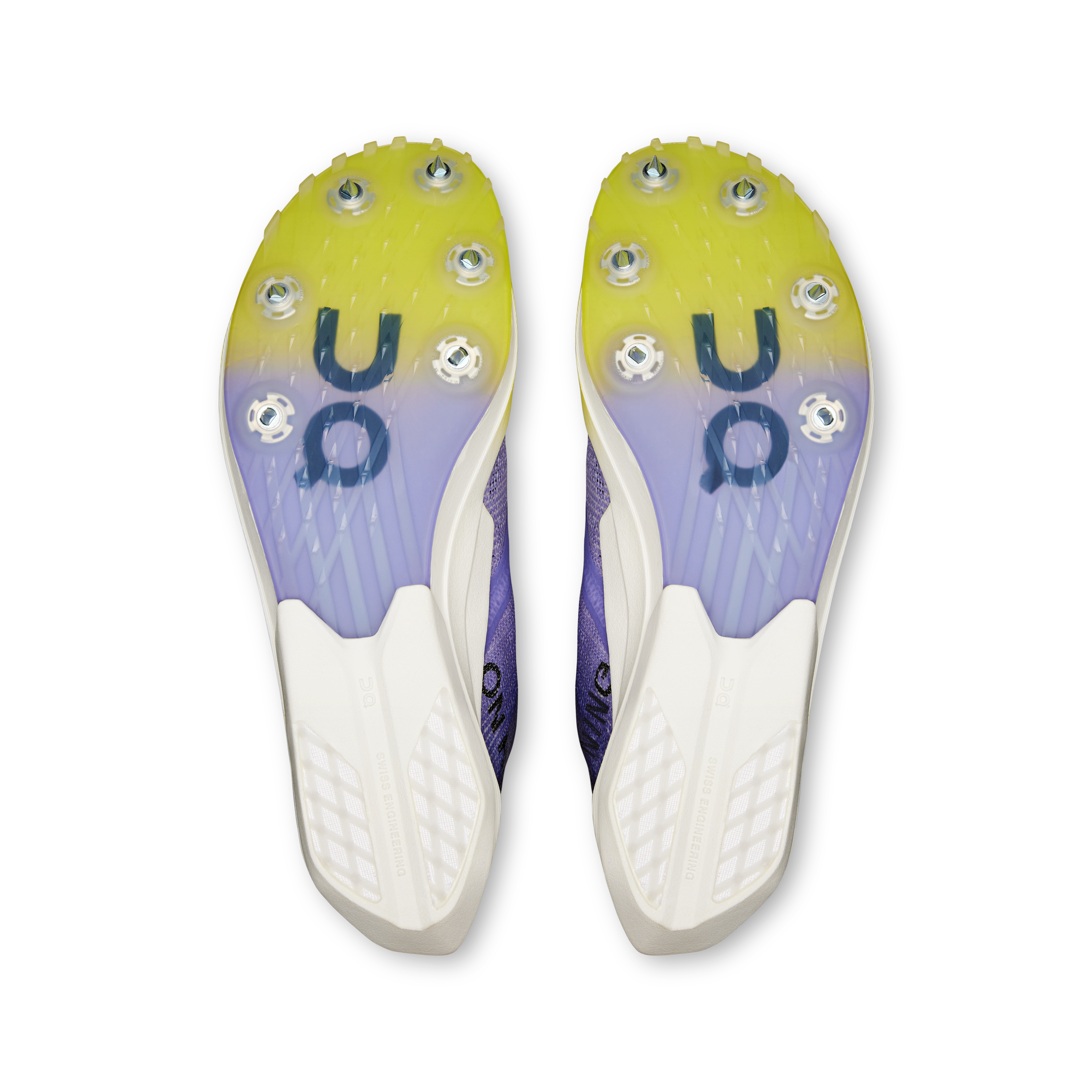 On Cloudspike Citius 2 Bloom & Lime Femme Athlétisme Chaussures