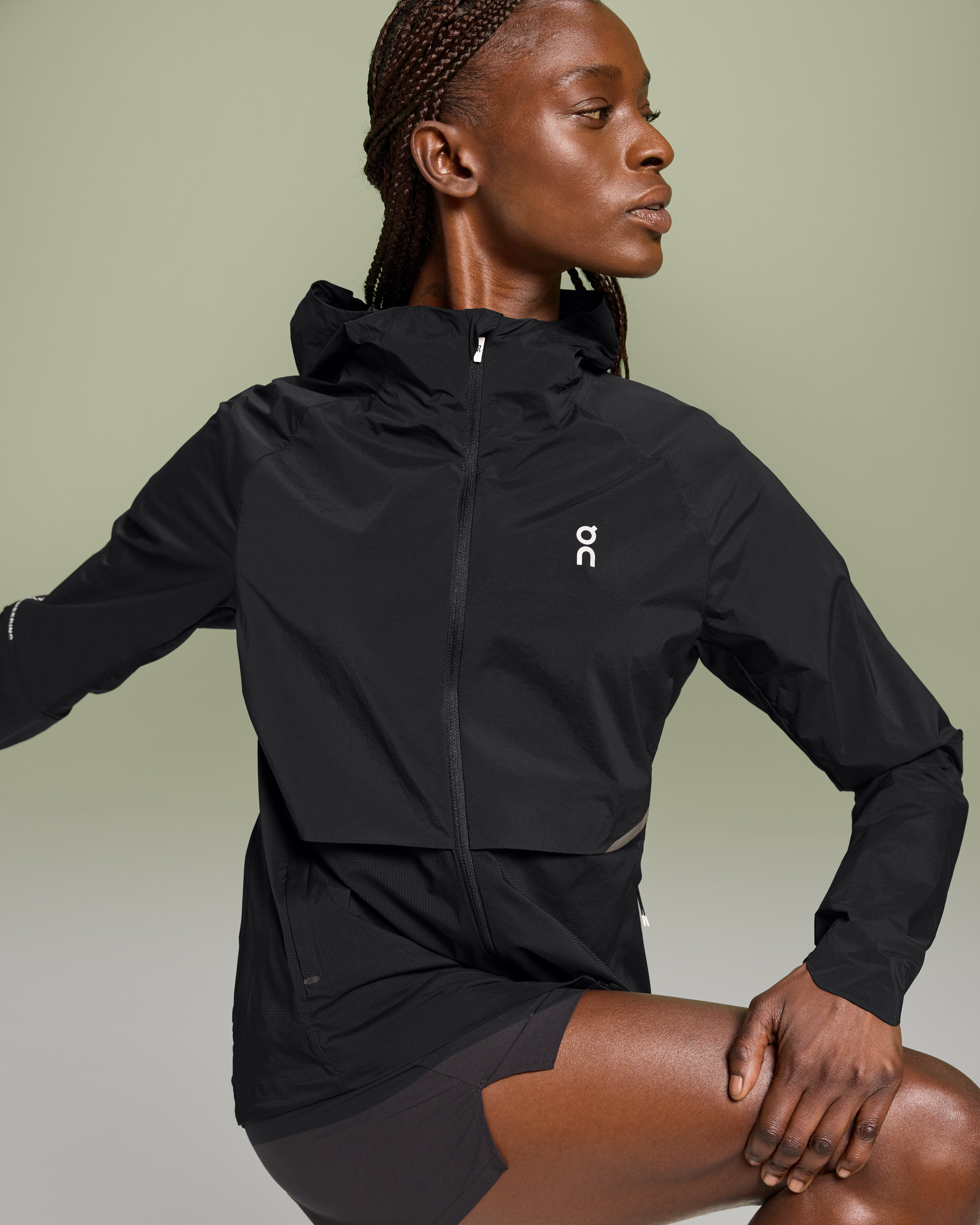 On Core Jacket Black Femme Vestes
