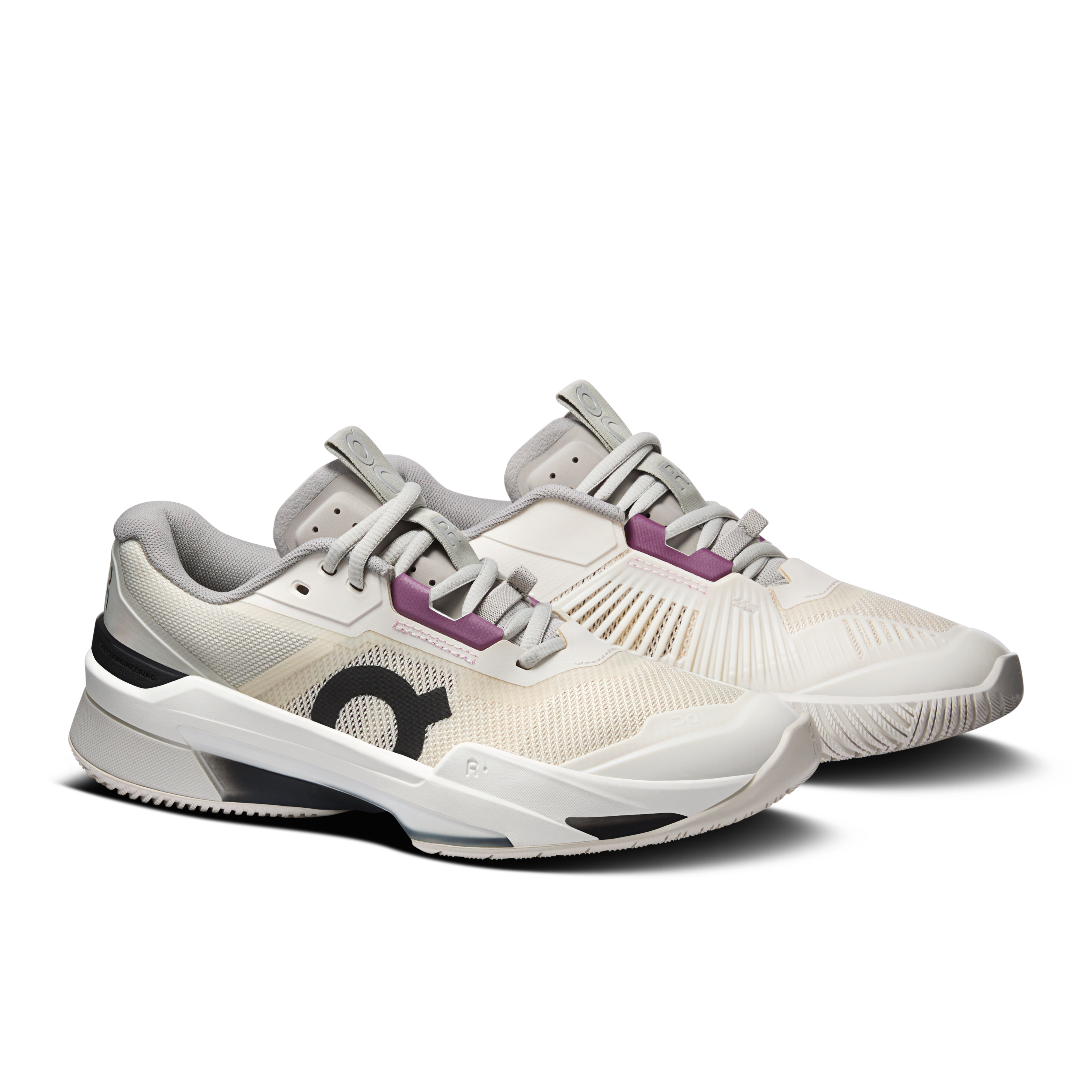 On THE ROGER Pro Fire Grain & Ivory Femme Tennis Chaussures