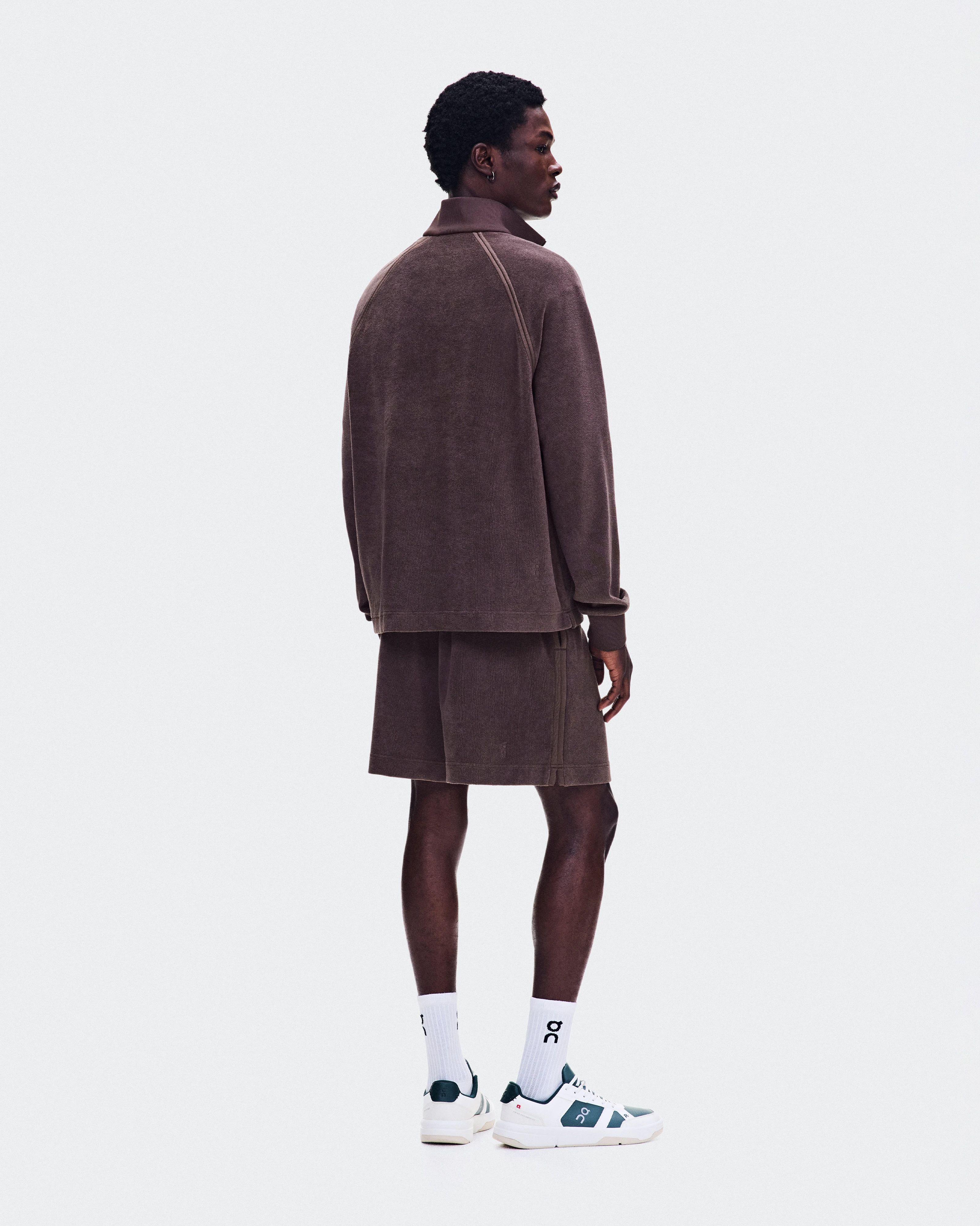 On Courtside Pullover Terry Mulberry Homme Sweats à capuche et sweats