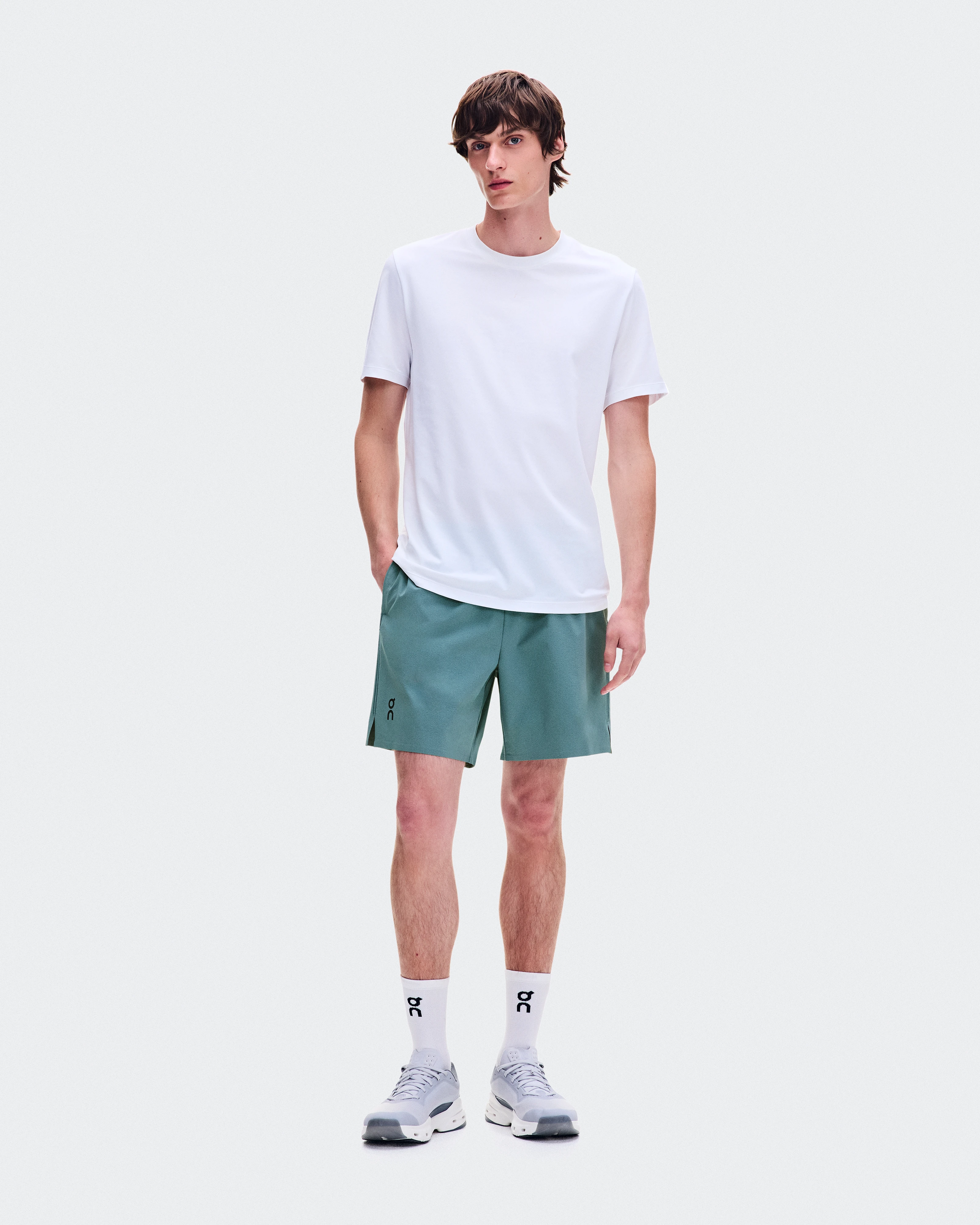 On Focus Shorts Agave Homme Shorts