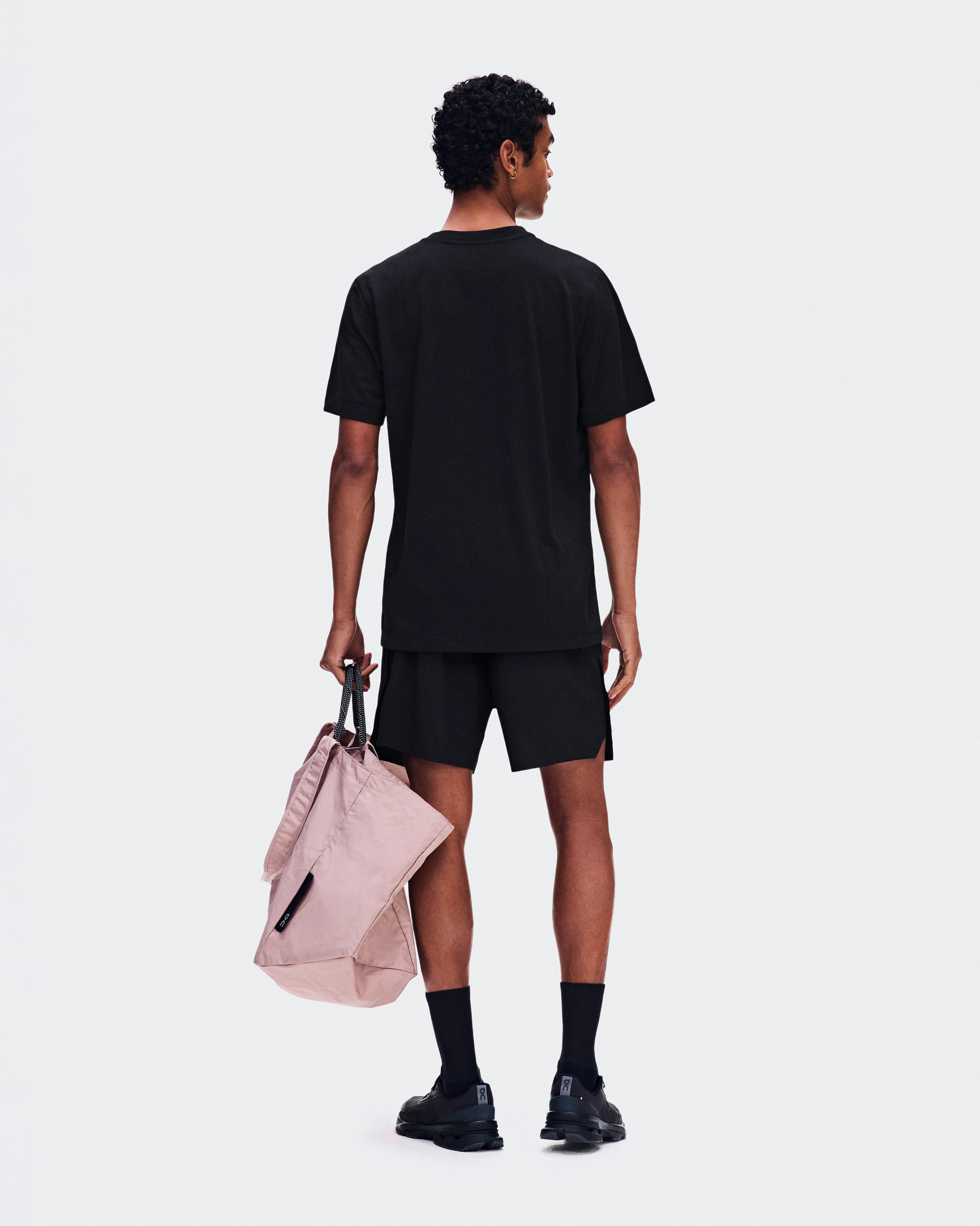 On Train-T Black Homme Hauts et t-shirts