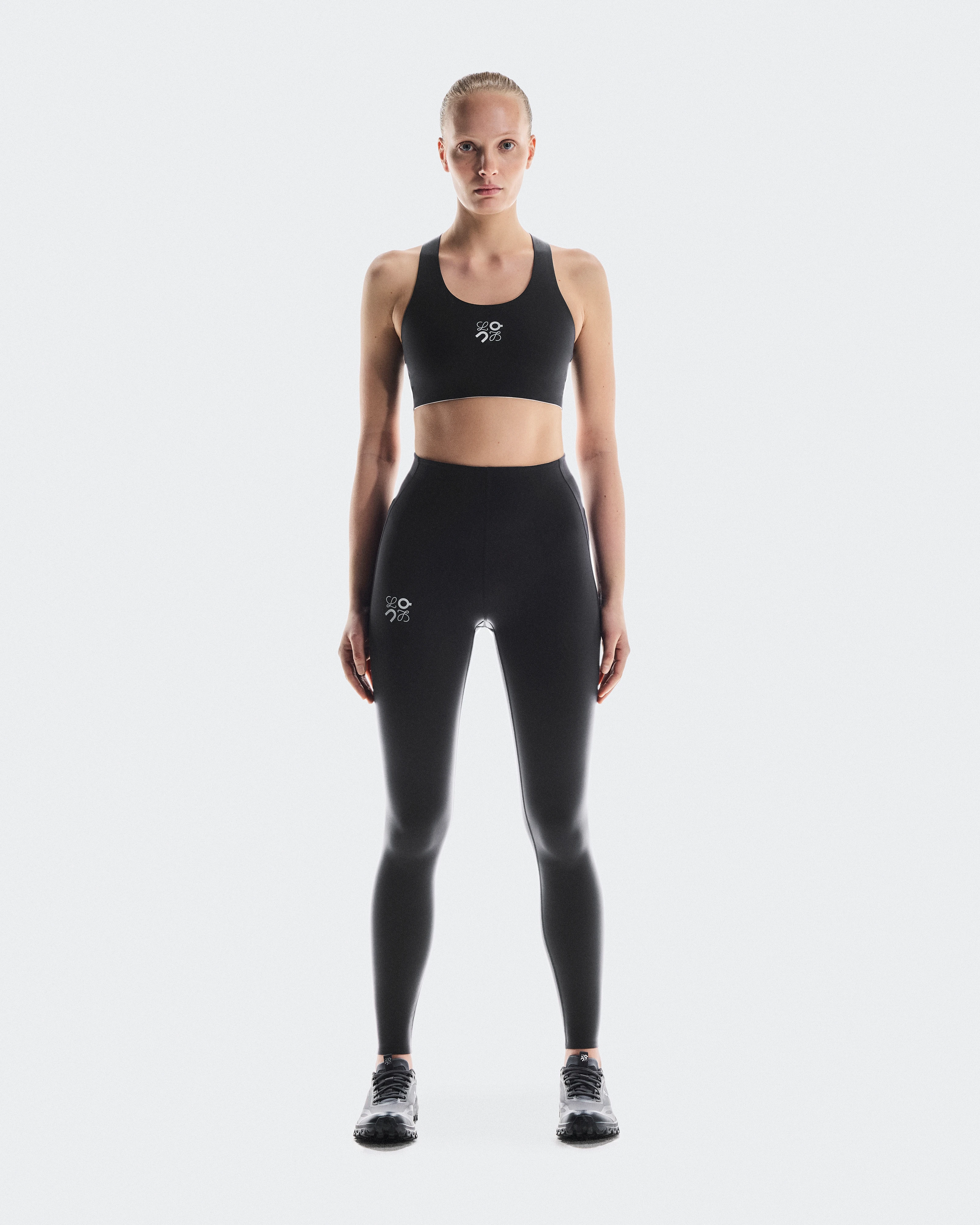 On Active Tights LOEWE Black Femme Leggings