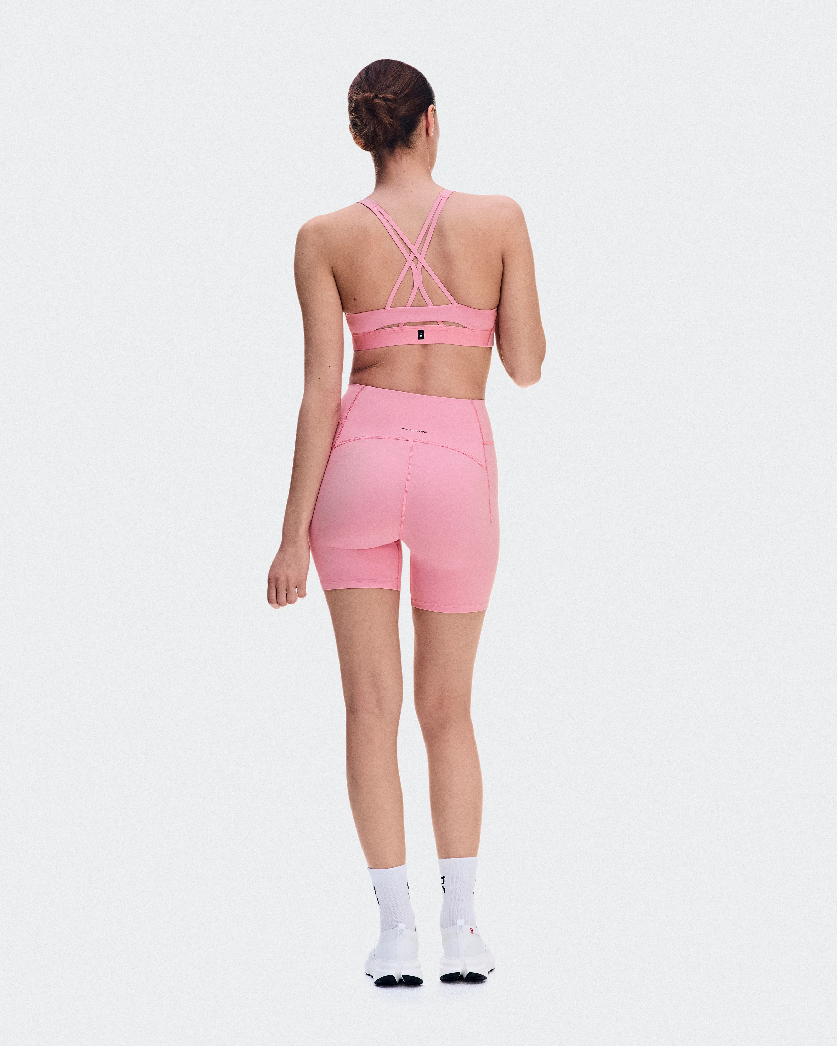 On Studio Leggings Short 6" Magnolia Femme Leggings