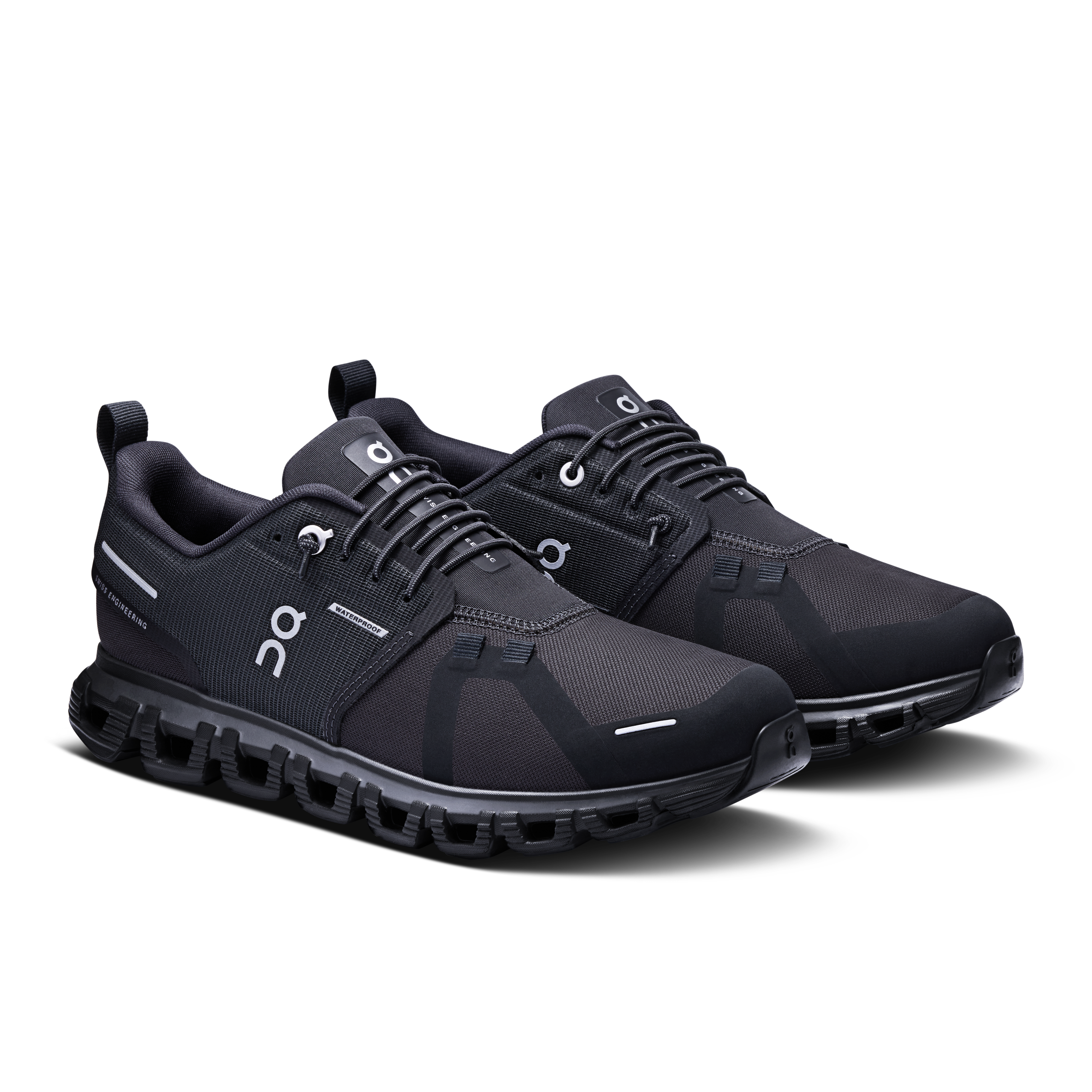 On Cloud 6 Waterproof Black & Black Femme Active Life Chaussures