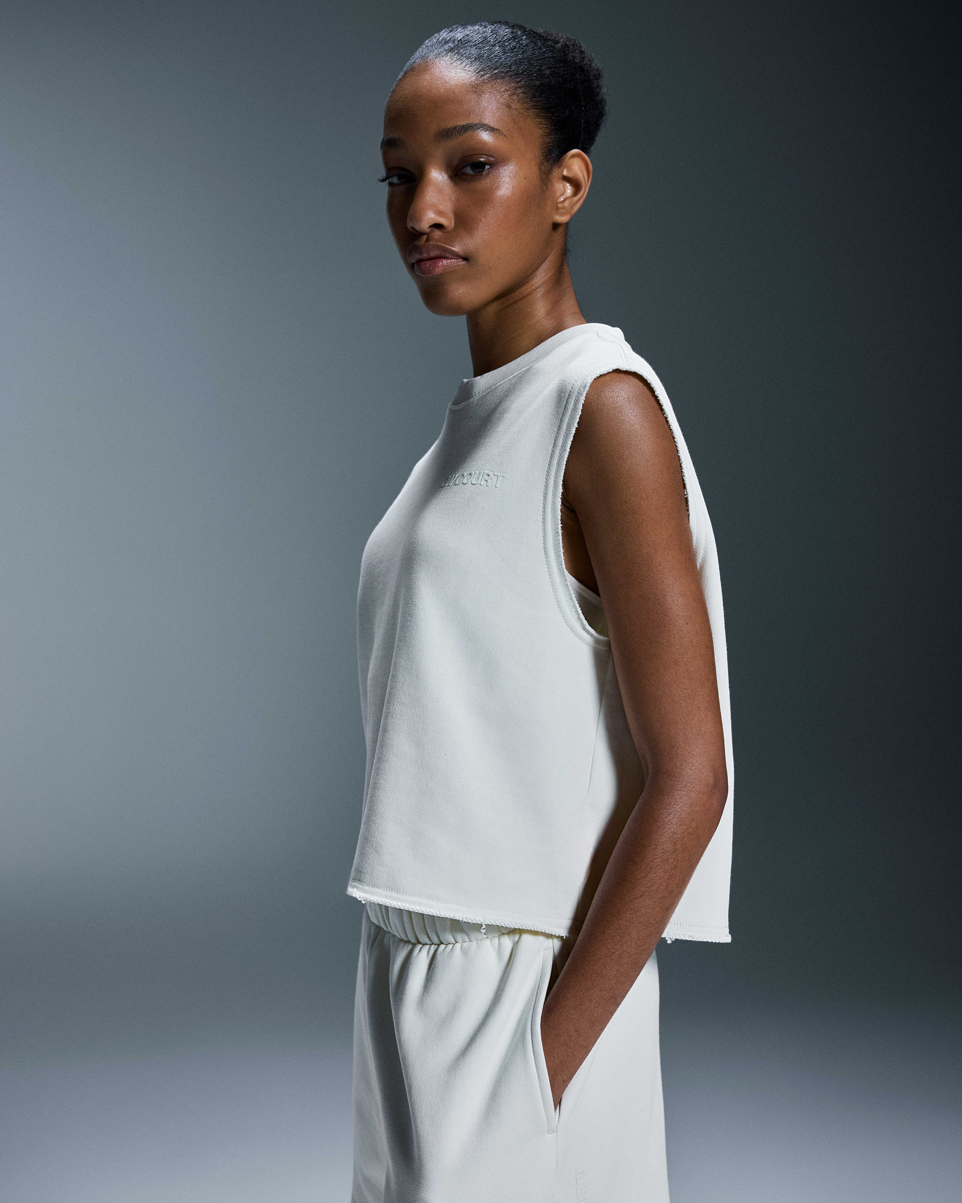 On Open Club Crew Crop White Femme Hauts et t-shirts