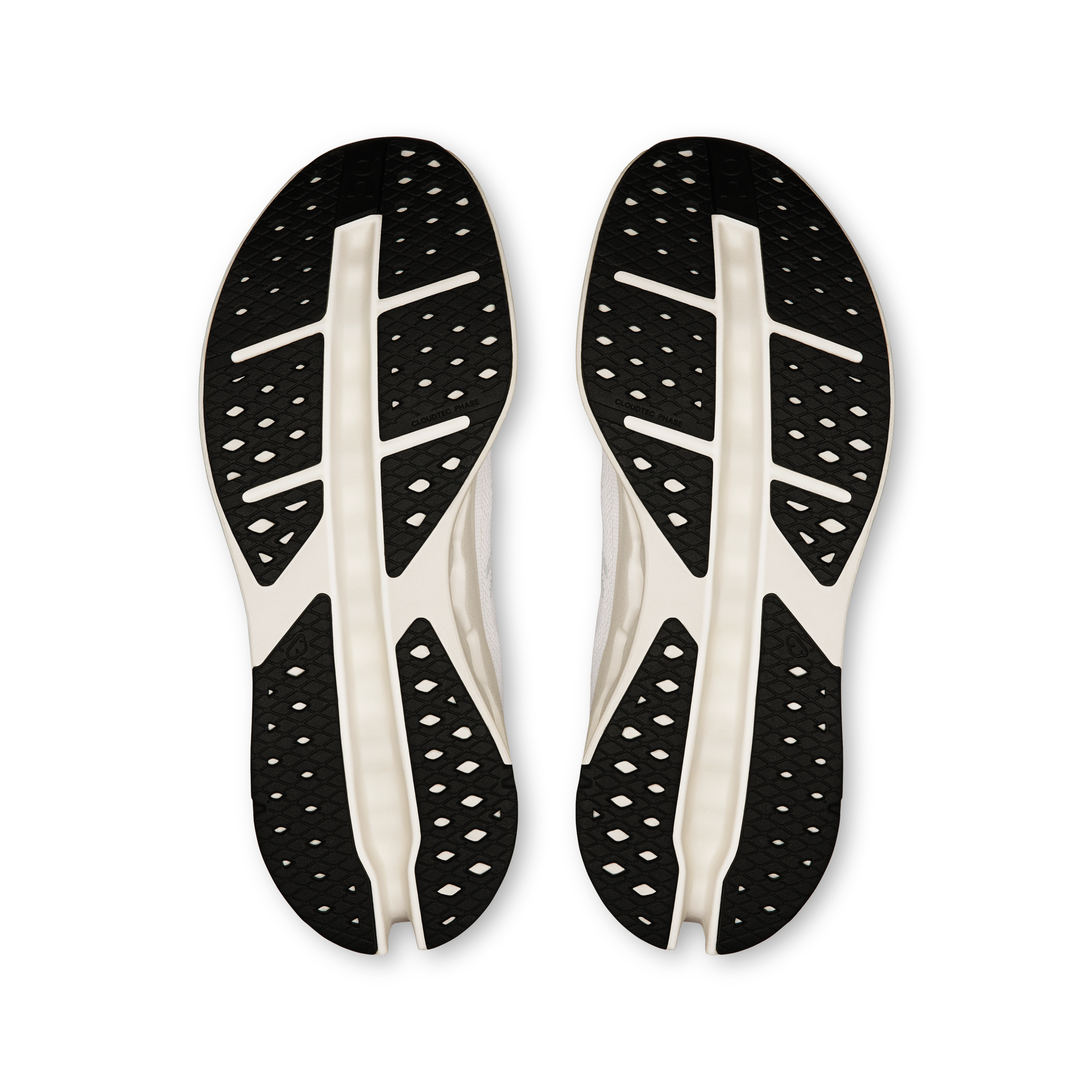 On Cloudsurfer Max White & White Homme Running sur route Chaussures